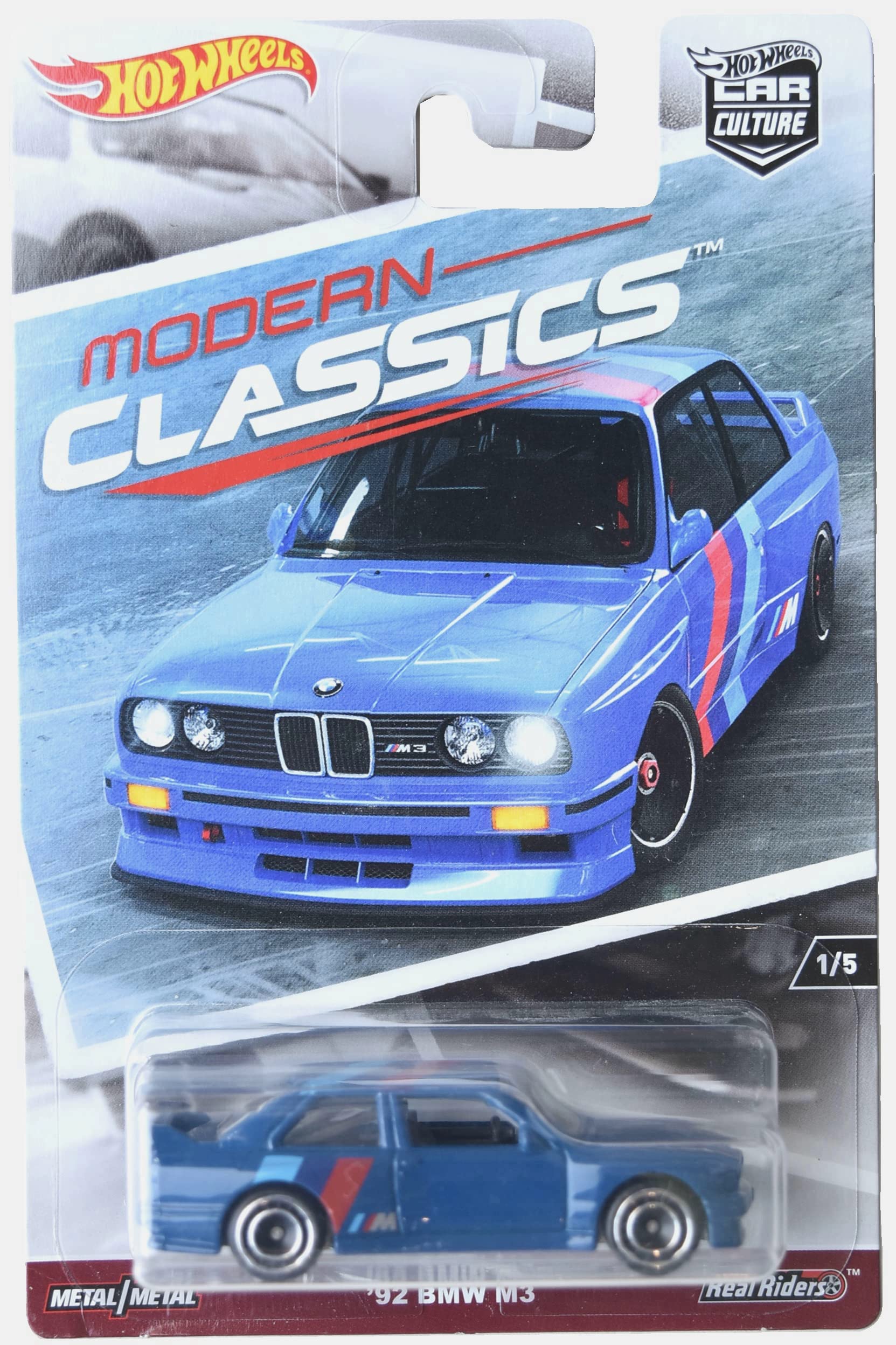 Amazon.com: Hot Wheels '92 BMW M3, Modern Classic Car Culture 1/5