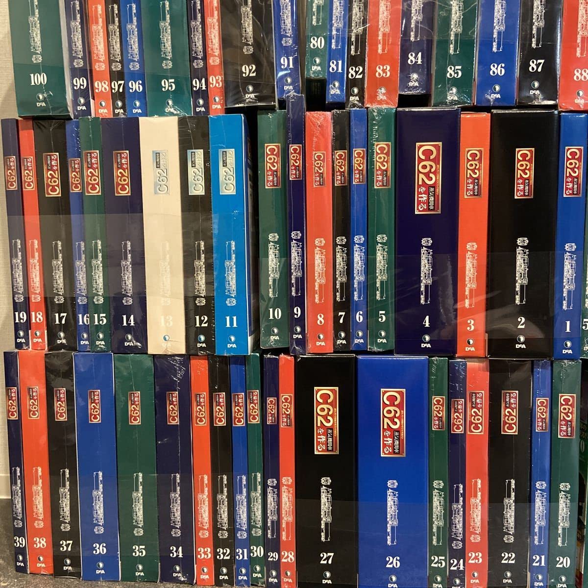 Amazon | 未組立 全100巻セット デアゴスティーニ 1/24 週刊 蒸気機関