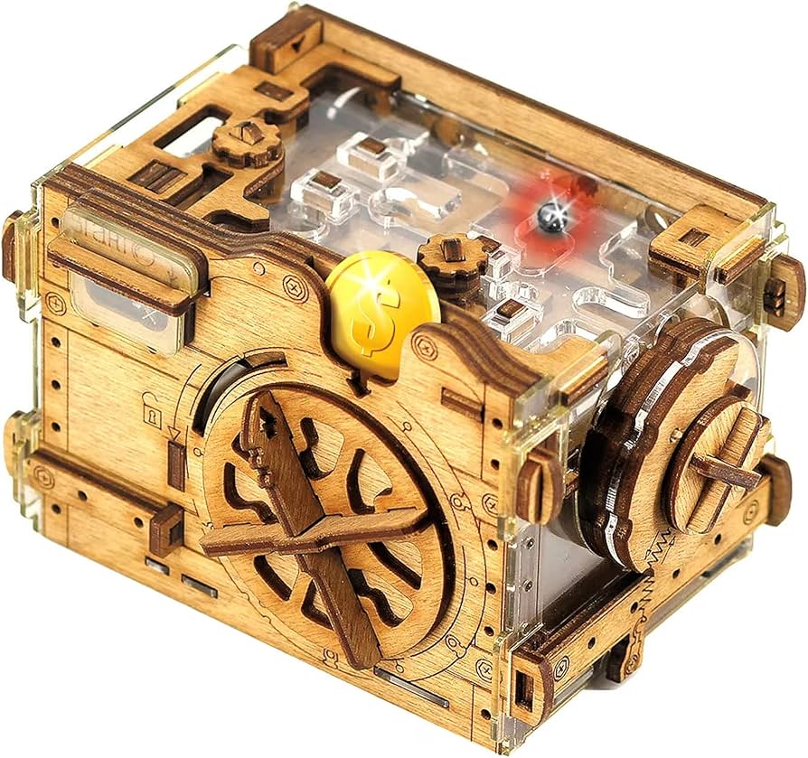 Amazon.com: iDventure A-Maze-ing Safe | Puzzle Box for Adults