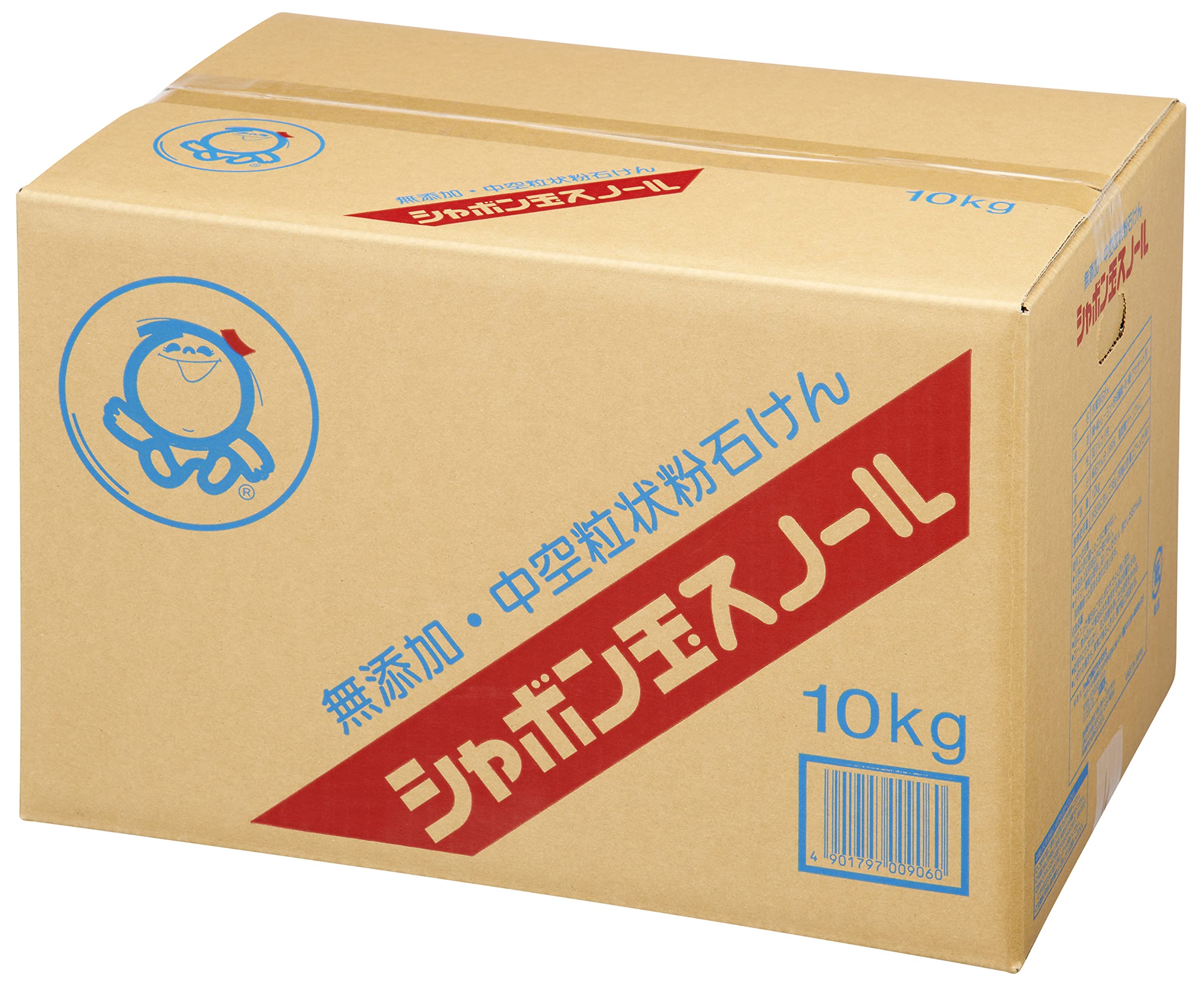 Amazon.co.jp: シャボン玉 スノール 粉石けん 10kg(無添加石鹸