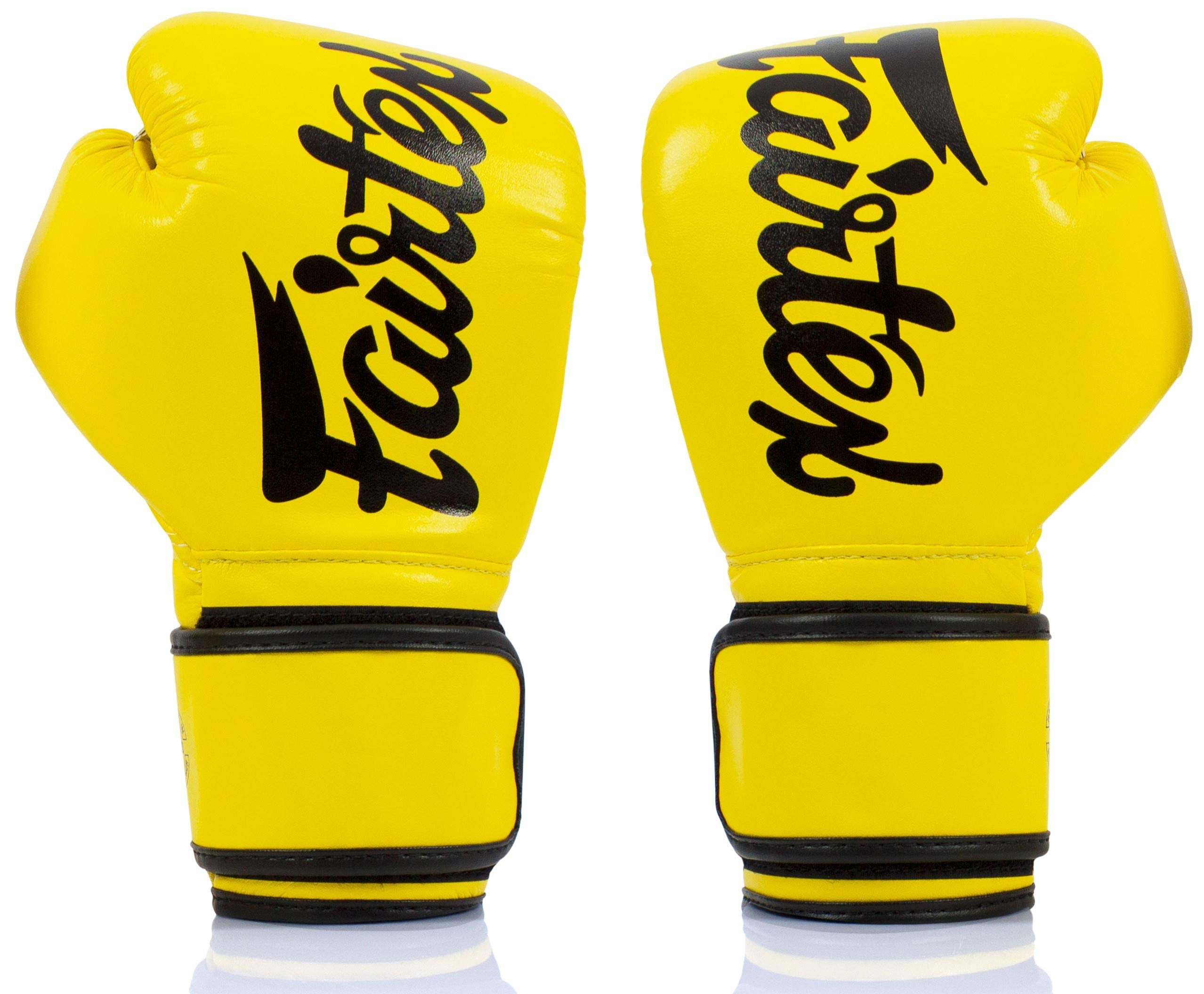 Amazon.co.jp: Fairtex BGV14 ボクシンググローブ - (イエロー/12