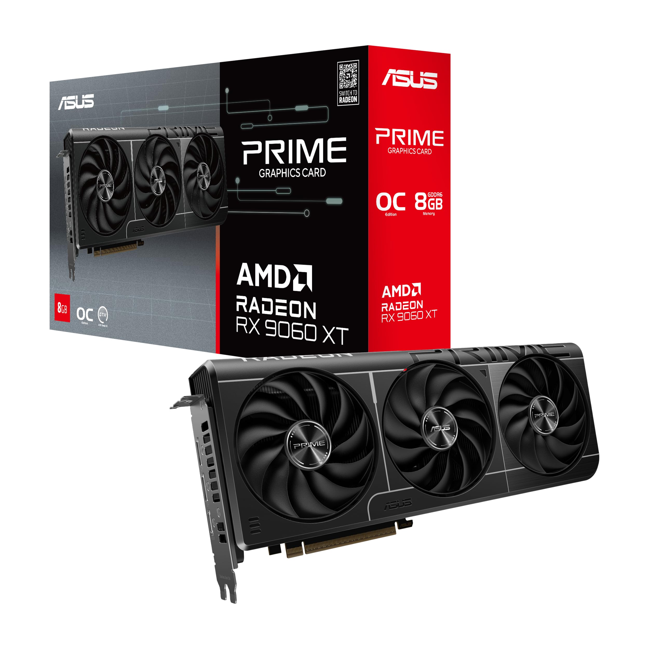 Amazon.com: ASUS Prime Radeon™ RX 9060 XT 8GB GDDR6 OC Edition