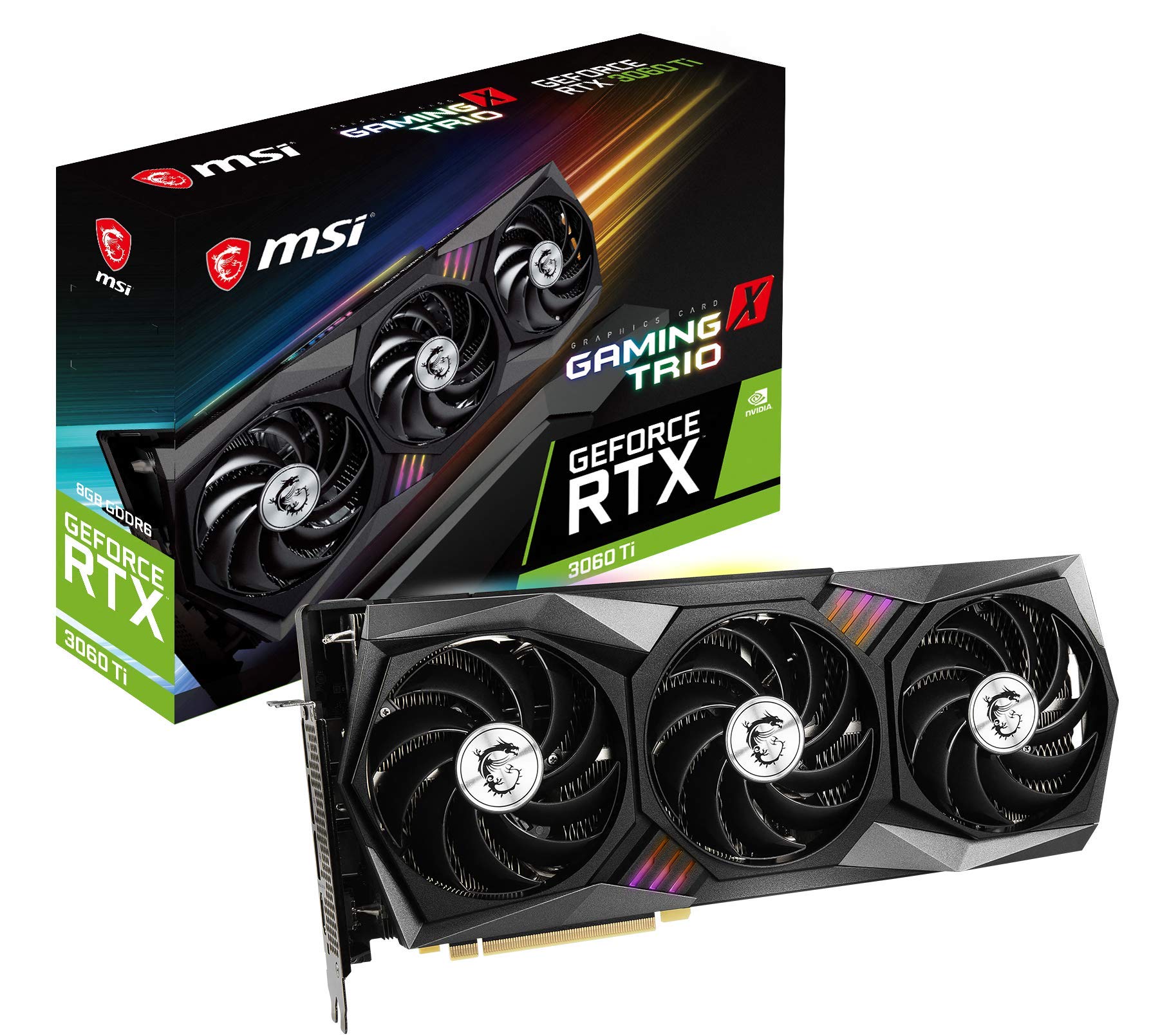 Amazon.com: msi Gaming GeForce RTX 3060 Ti 8GB GDRR6 256-Bit HDMI