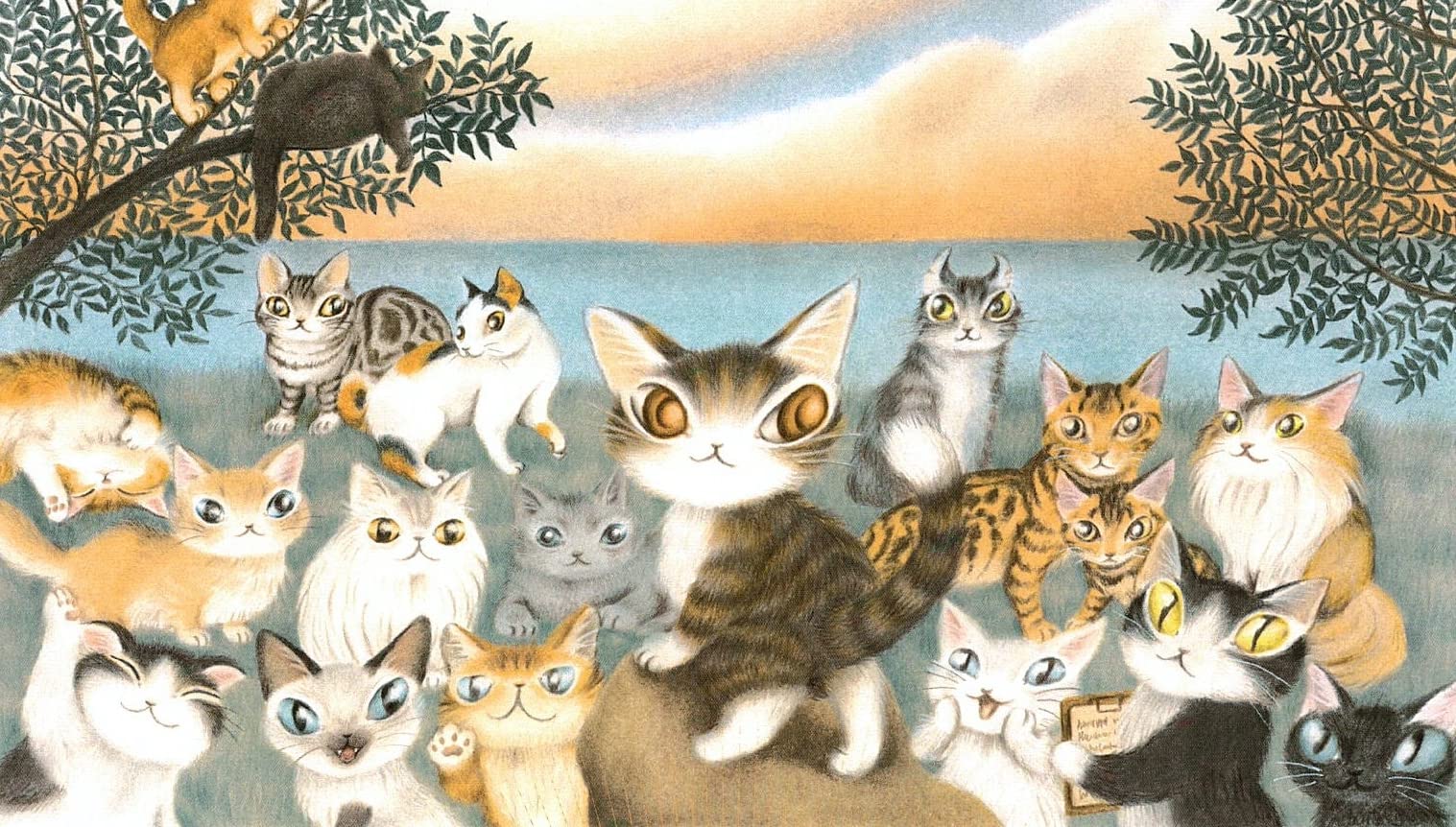 Amazon｜わちふぃーるど WACHIFIELD ダヤン アートなカーテン WCC