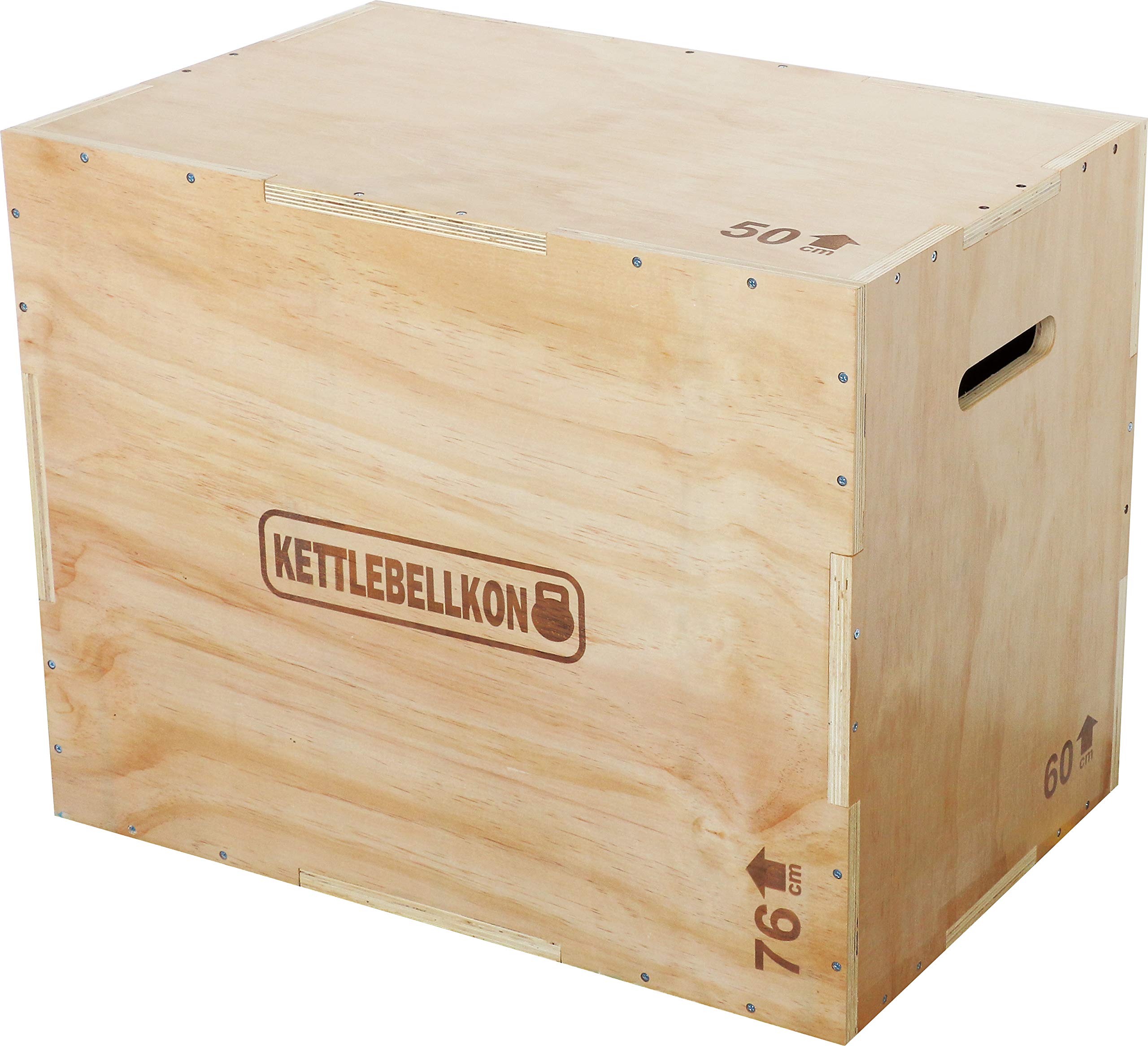 Amazon | KETTLEBELLKON（ケトルベル魂） ウッドプライオボックス3 in