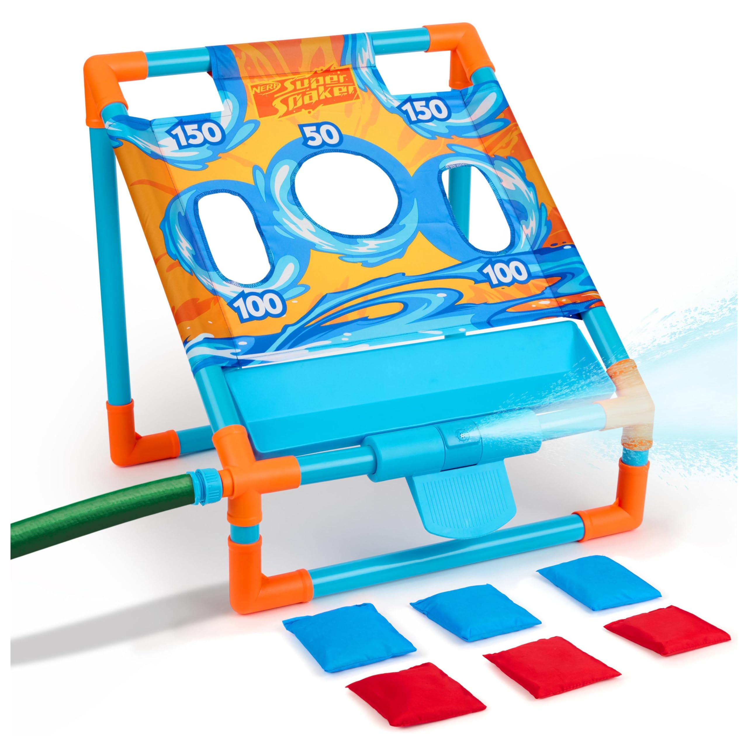 Amazon.com: Nerf Super Soaker Toss 'N Splash Cornhole Set – Bean