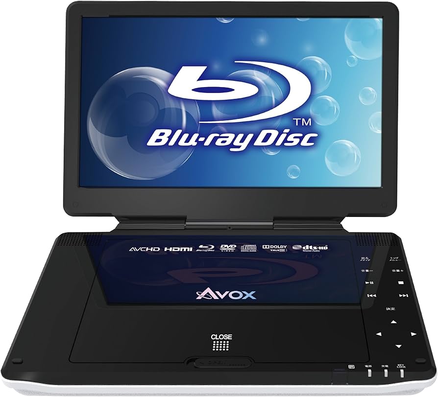 AVOX ポータブルブルーレイプレーヤーAPBD-1080HK F11-A AVOX