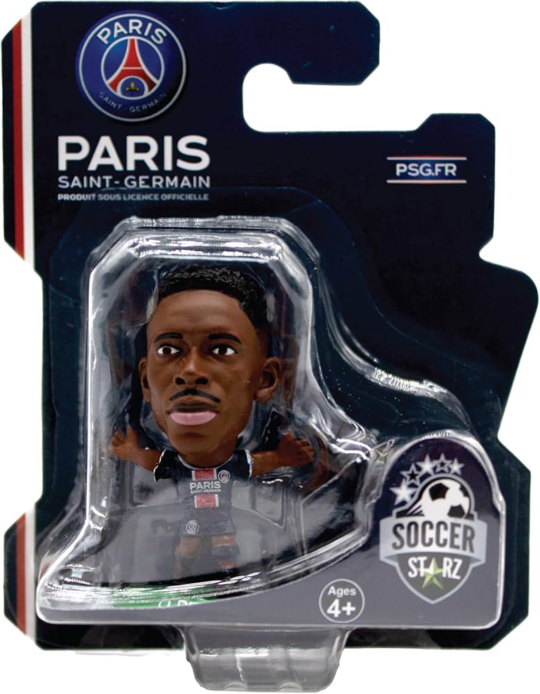 Amazon.com: SoccerStarz - Paris St Germain Ousmane Dembele - Home