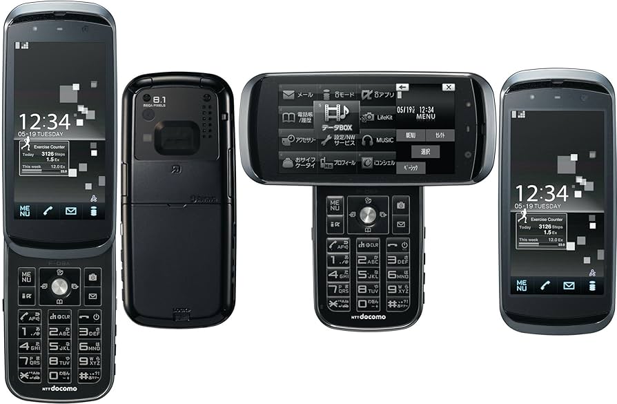 Amazon | docomo F-09A ブラック | docomo | 携帯電話本体