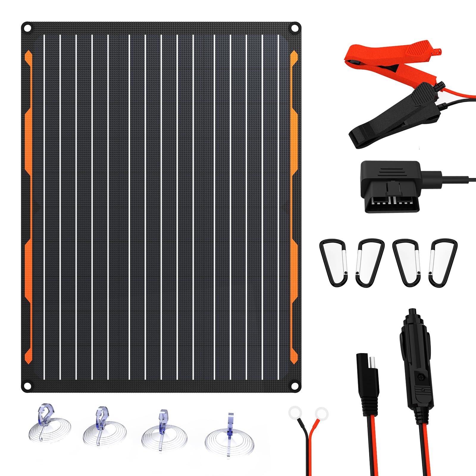 Amazon.com : FlexSolar 20W 12V Solar Panel Battery Charger