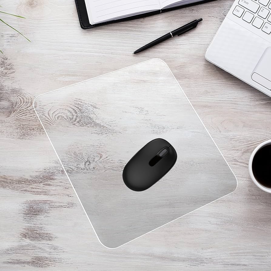 Amazon.co.jp: iplusmile ゲーミングマウスパッド ガラス製 透明 25cm
