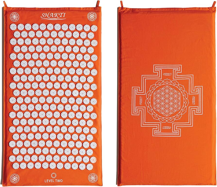 Amazon | Shakti Acupressure Mat Saffron Level 2, Sustainable
