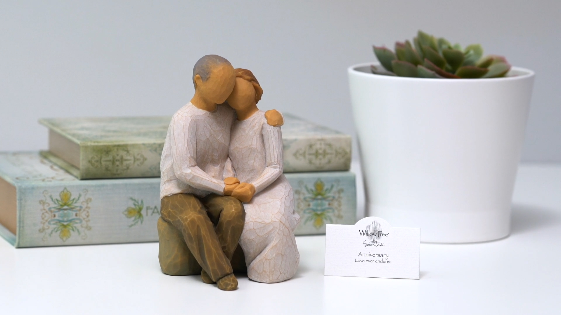 Amazon.com: Willow Tree Anniversary, Sculpted Hand-Painted Figure