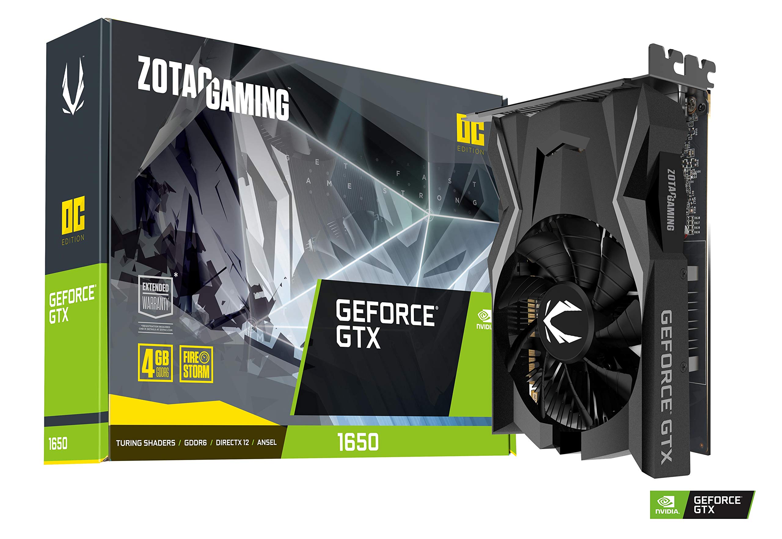 Amazon.com: ZOTAC GAMING GeForce GTX 1650 LP 4GB GDDR5 Gráficos