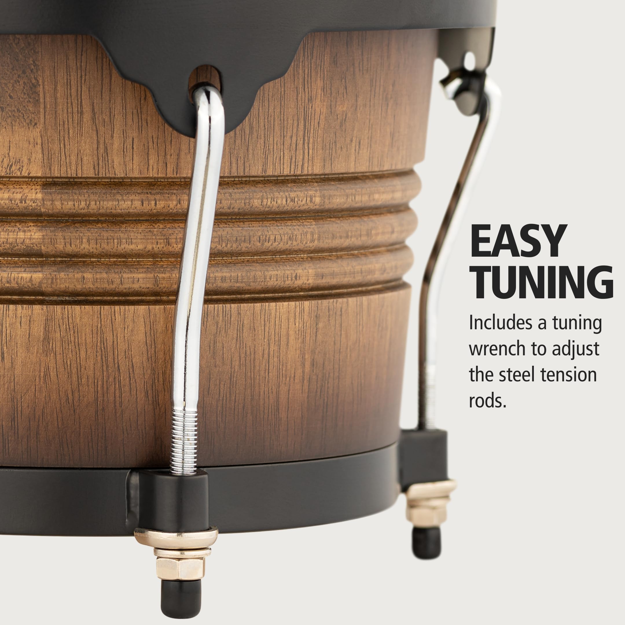 Amazon | MEINL Percussion マイネル ボンゴ Marathon Series Wood