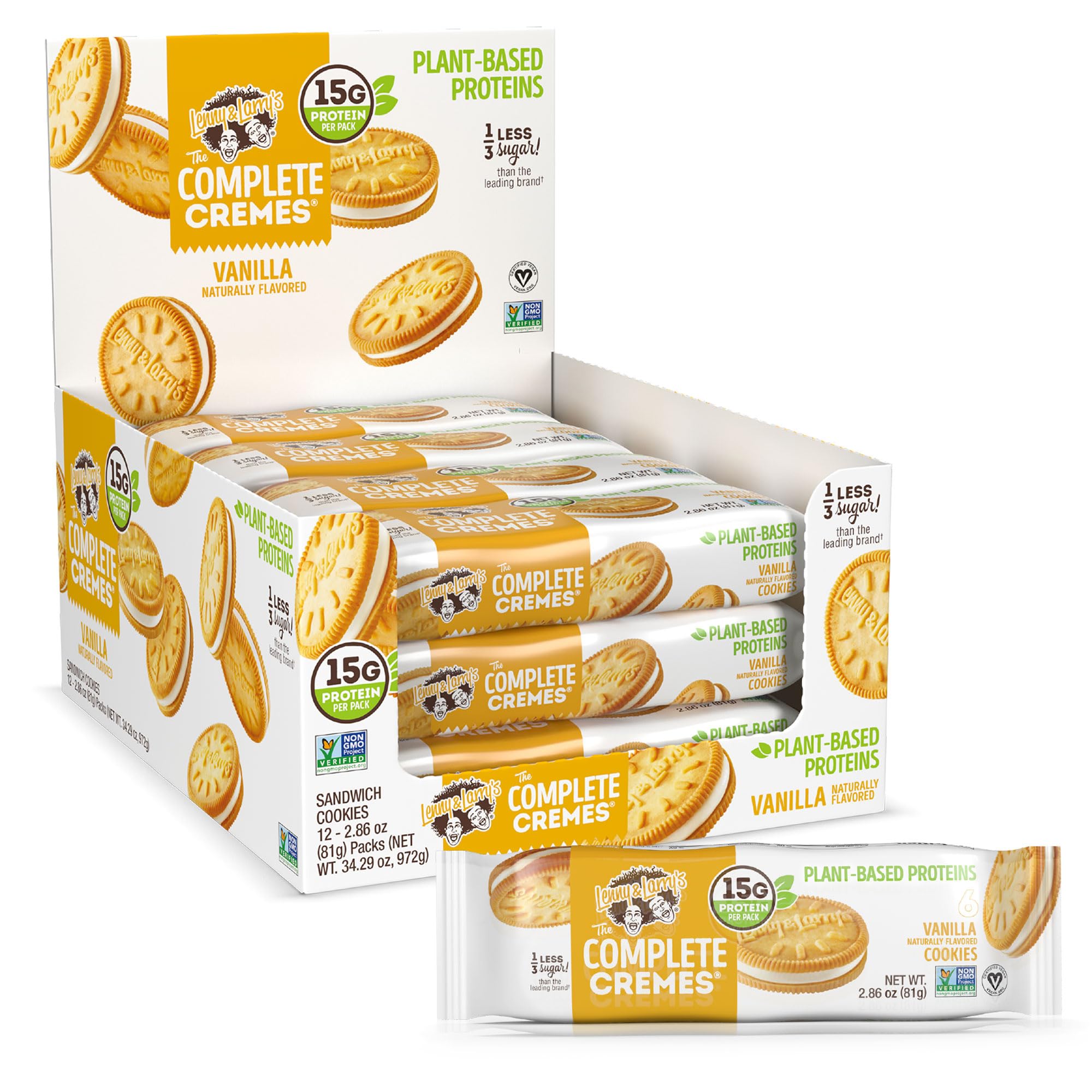 Amazon.com: Lenny & Larry's The Complete Cremes®, Sandwich Cookies