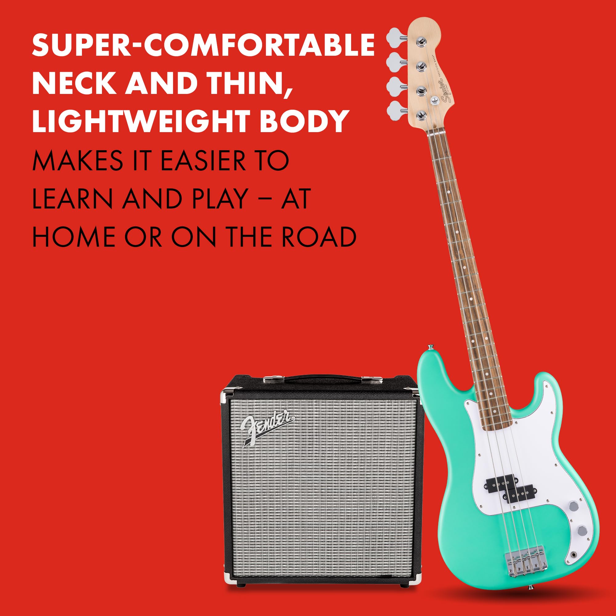 Amazon | Squier by Fender スクワイヤー エレキベース Debut