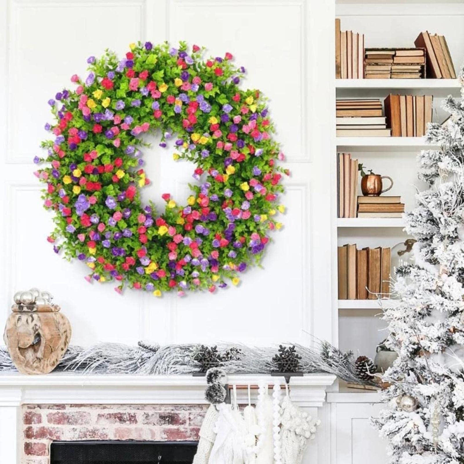 ボタニカルフラワーボールꫛꫀꪝ極盛リース✳︎・:*+希少フライング