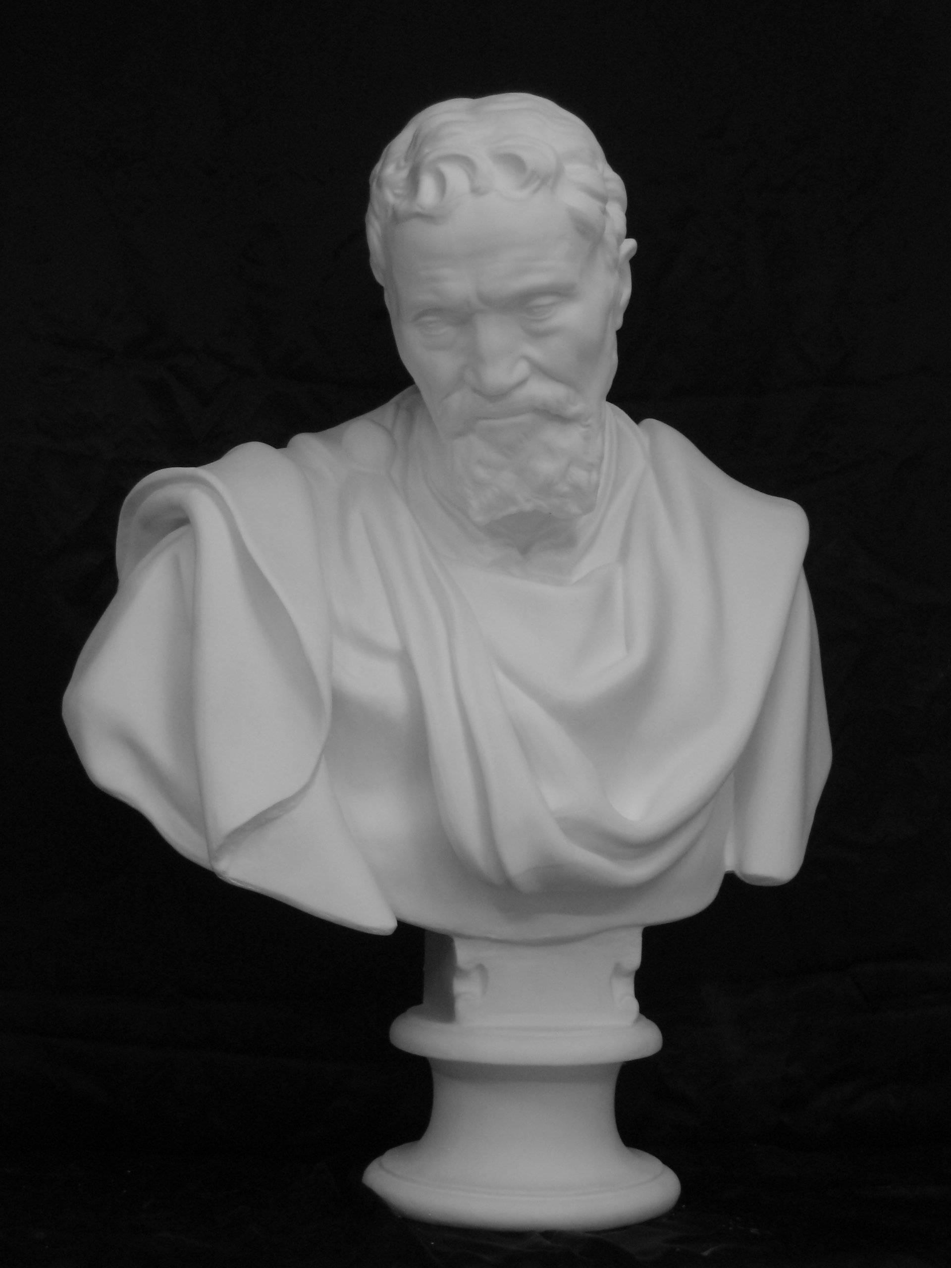 Amazon.co.jp: 石膏像 K－120 ミケランジェロ胸像 H．82cm