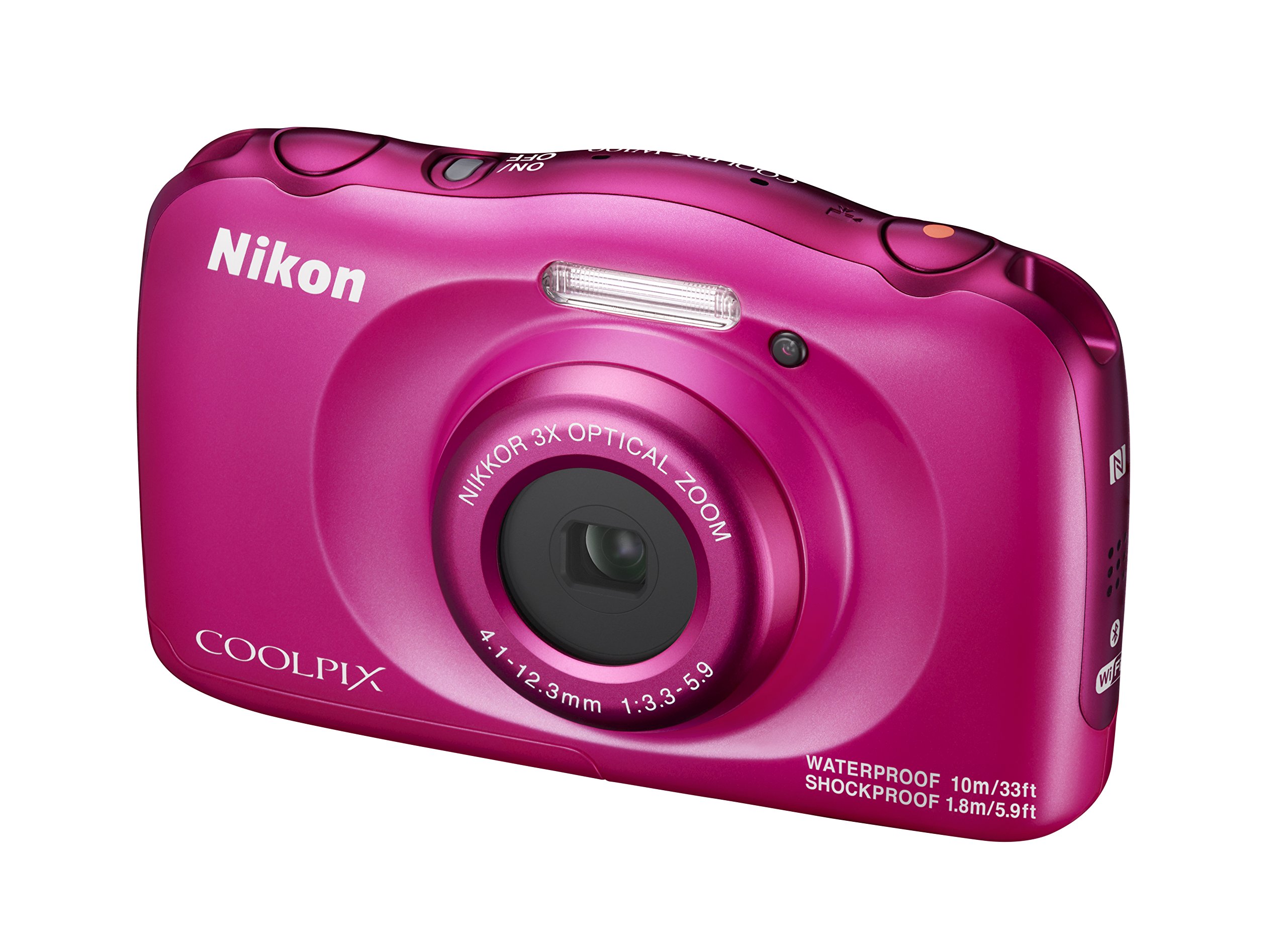 Amazon.com : Nikon digital camera COOLPIX W100 (Pink)(Japan Import