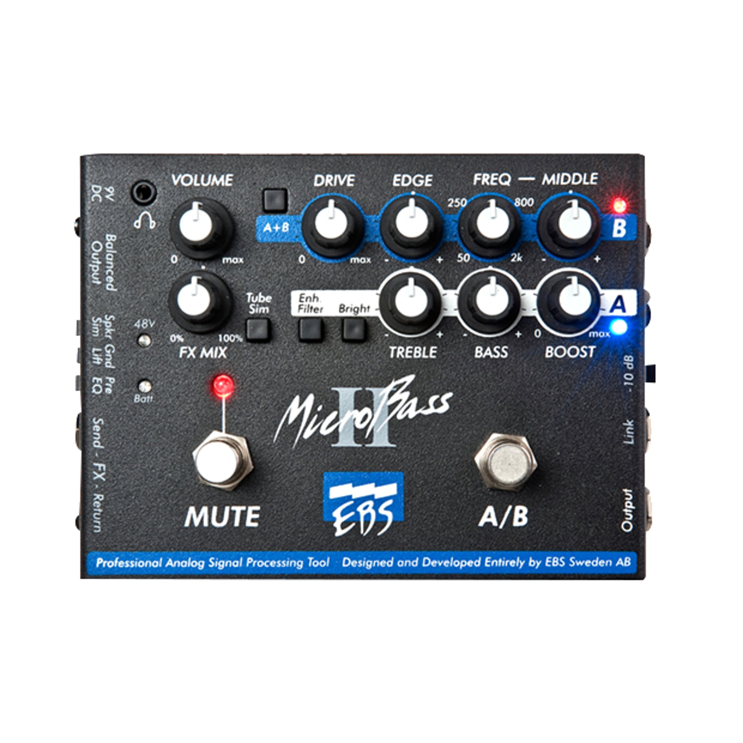 Amazon | EBS ベースプリアンプ MICRO BASS 2 マイクロベース2 正規