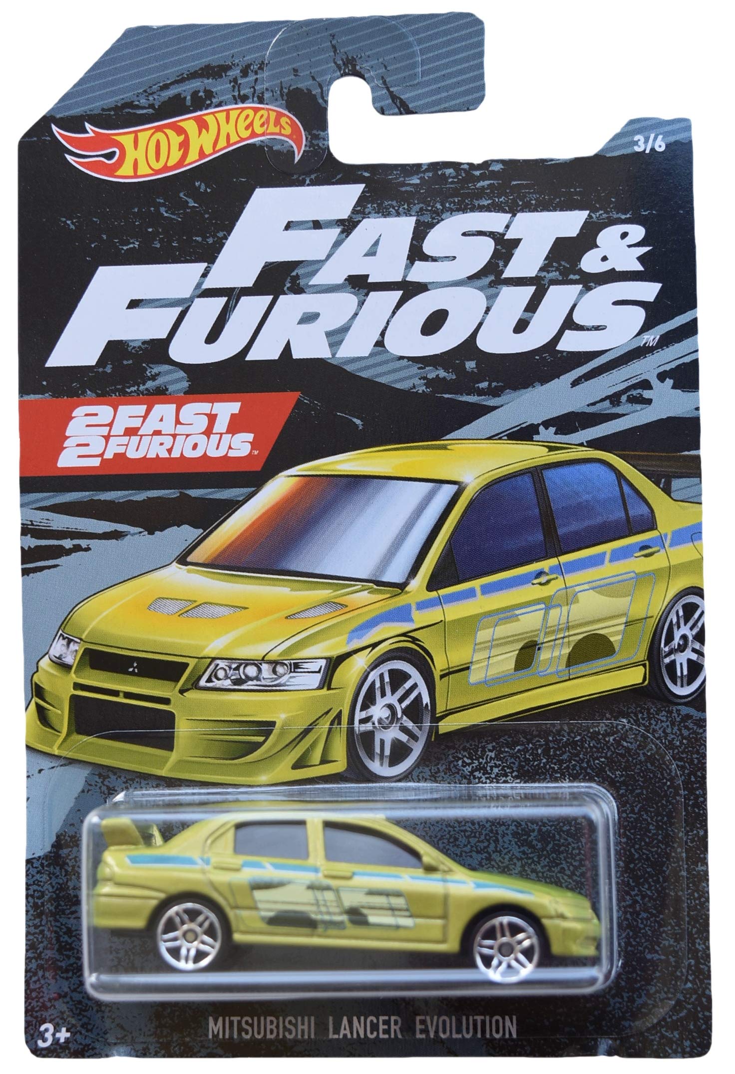 Amazon.com: Hot Wheels Fast & Furious Mitsubishi Lancer Evolution