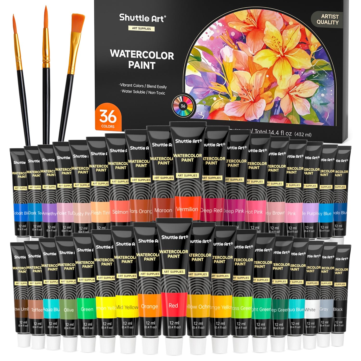 油絵絵の具＊水彩絵の具＊36色色鉛筆