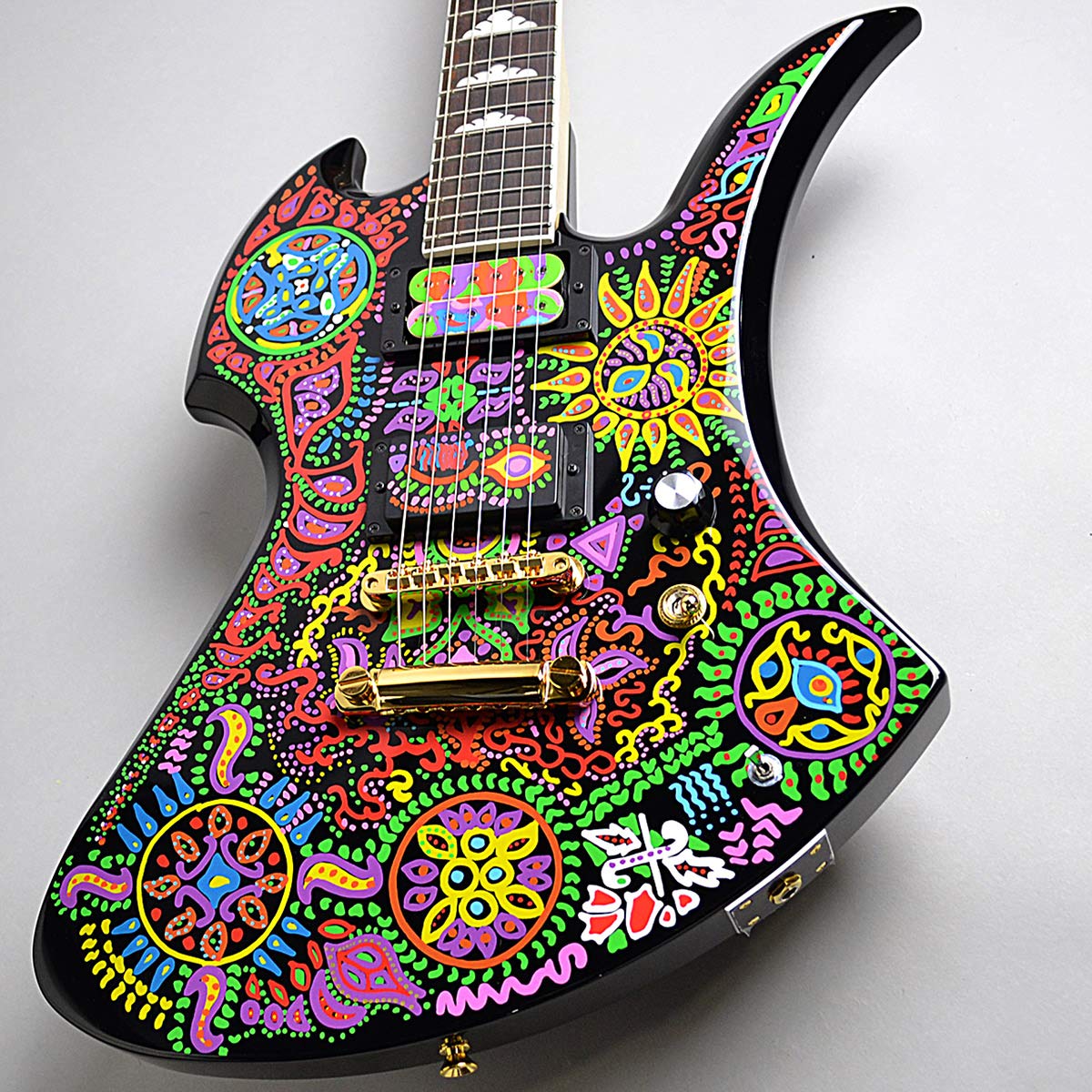 Amazon | FERNANDES Burny MG-165X BLK/PAINT X Japan hide Model