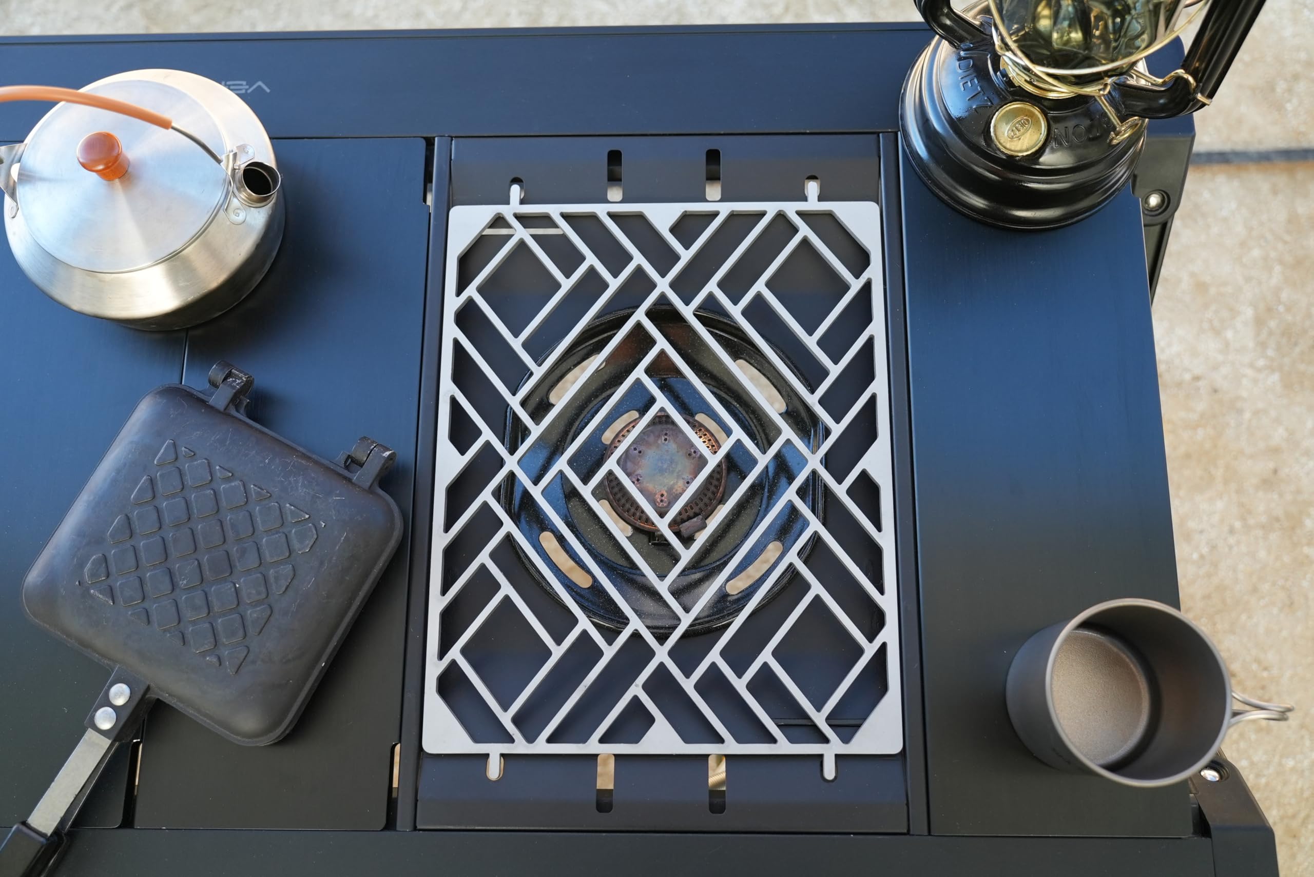 WANTKEY CAMP FB-5 五徳 WANTKEY CAMP FB-5 フラットバーナー用五徳