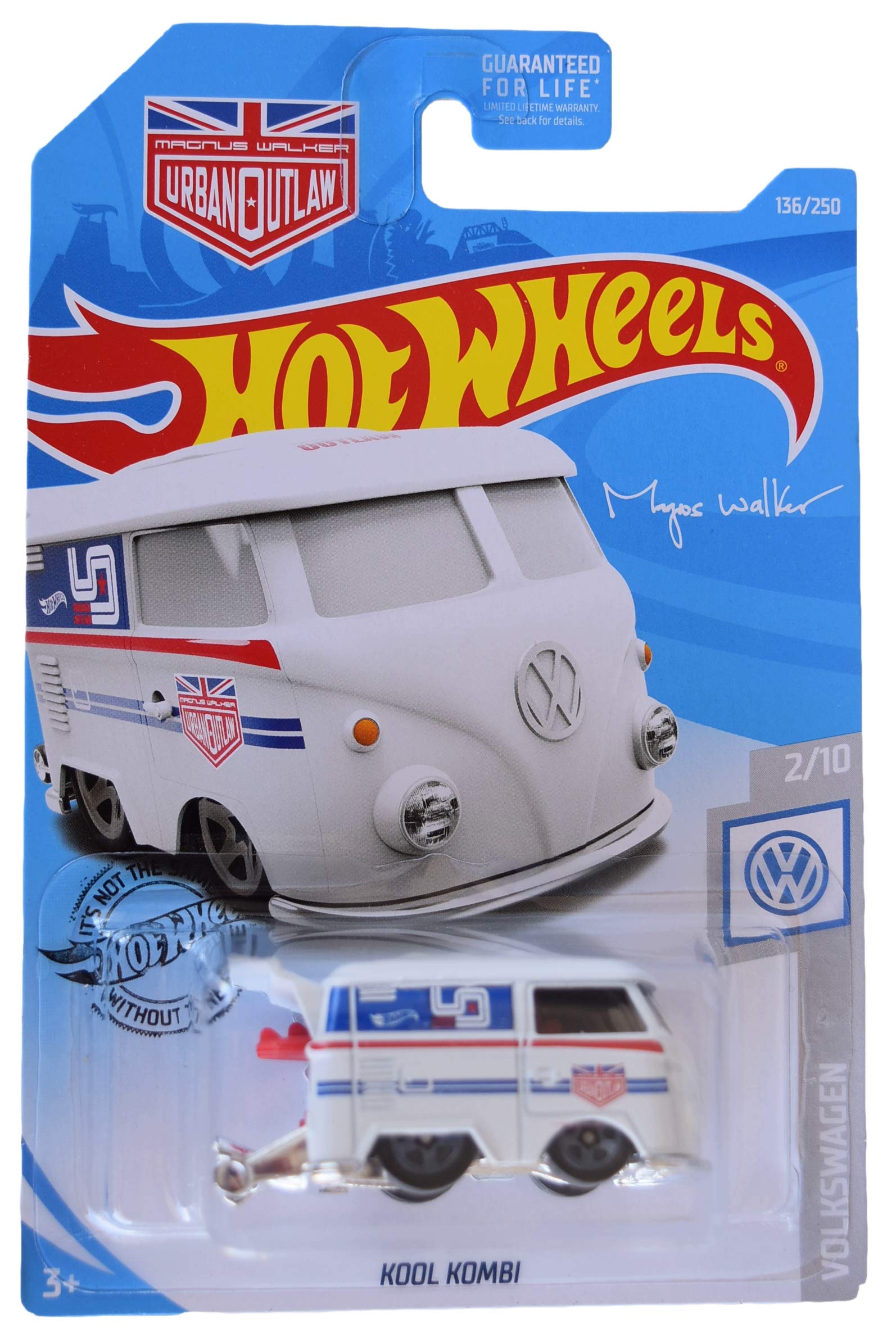 Amazon.com: Hot Wheels Volkswagen Series 2/10 Kool Kombi 136/250