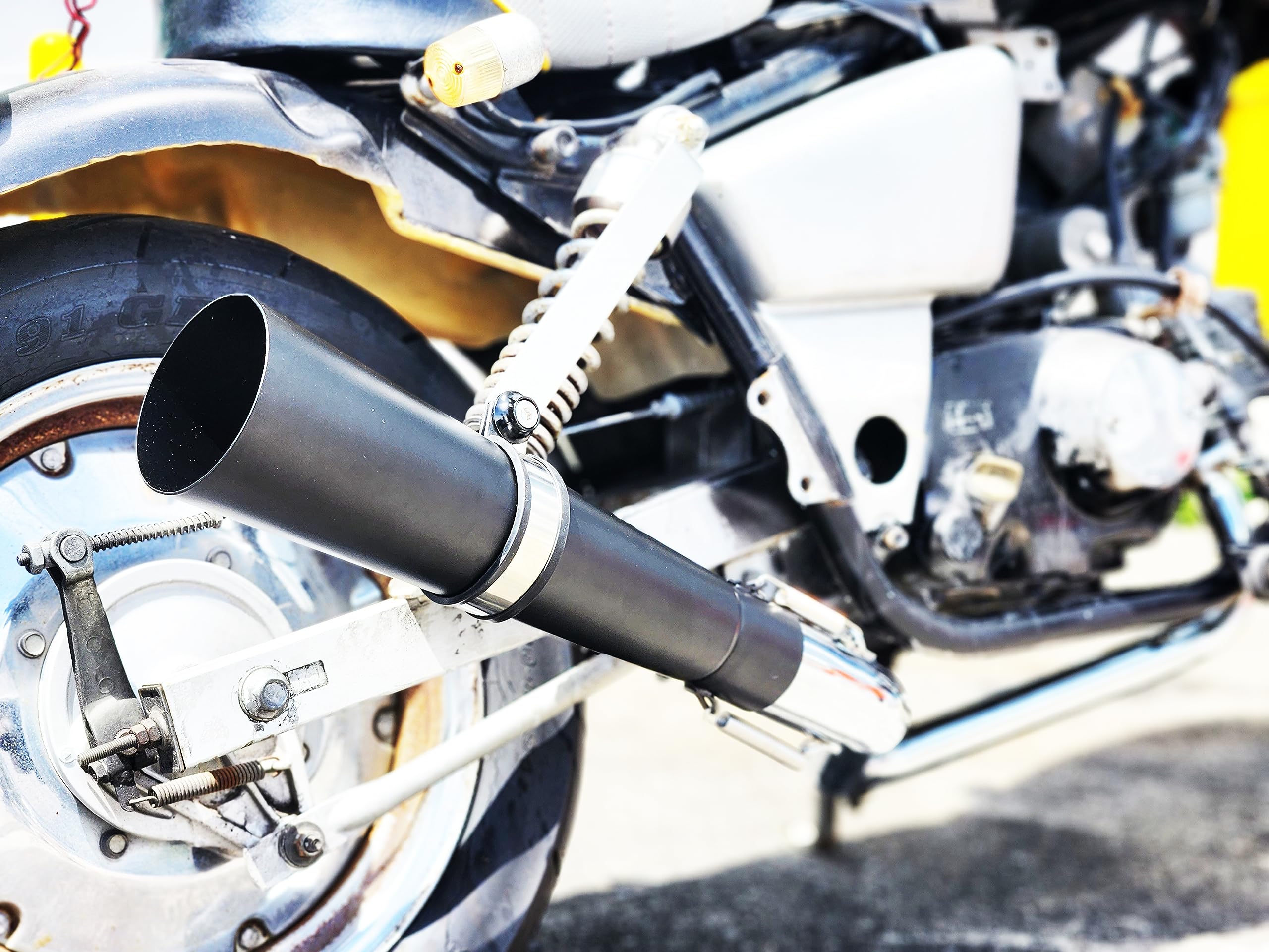 Amazon | W3IR-55BK ワンズ管 フルエキ フルエキゾーストマフラー 50.8