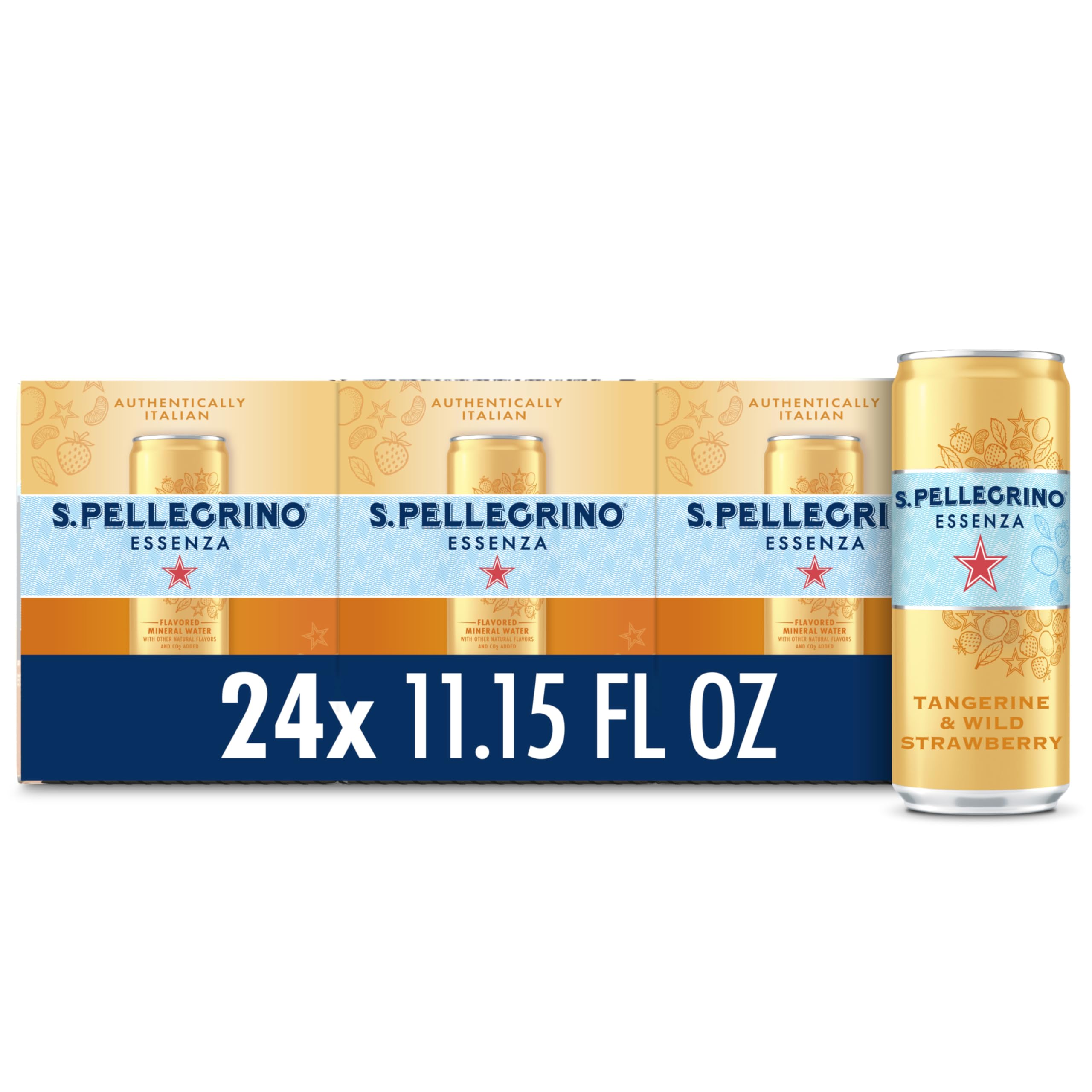 Amazon.com: S.Pellegrino Essenza Tangerine Wild Strawberry