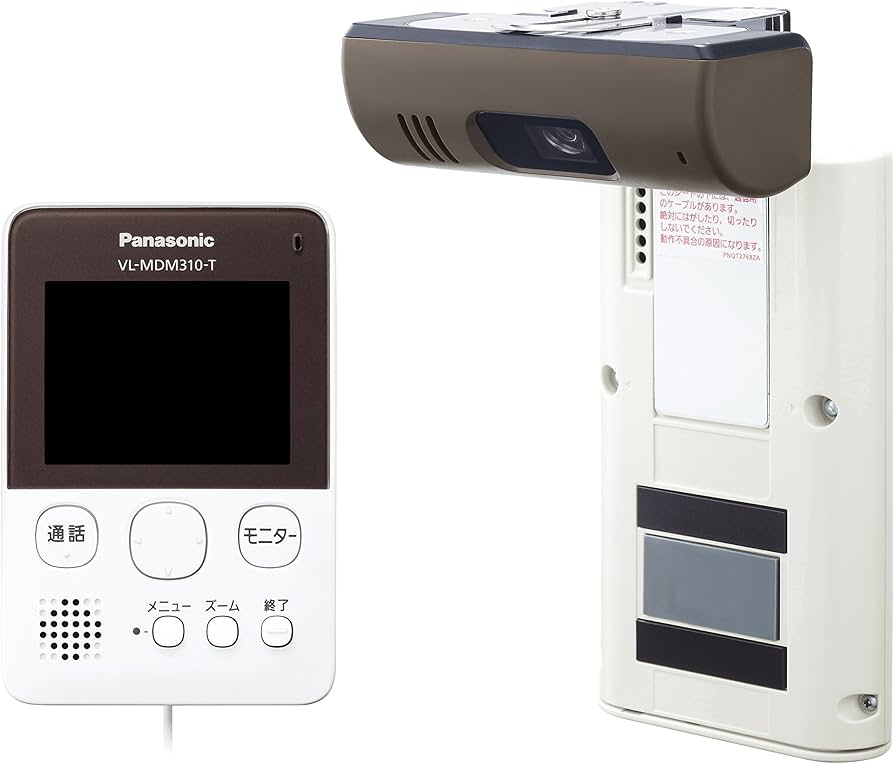 Amazon.co.jp: Panasonic ワイヤレスドアモニター ドアモニ ブラウン