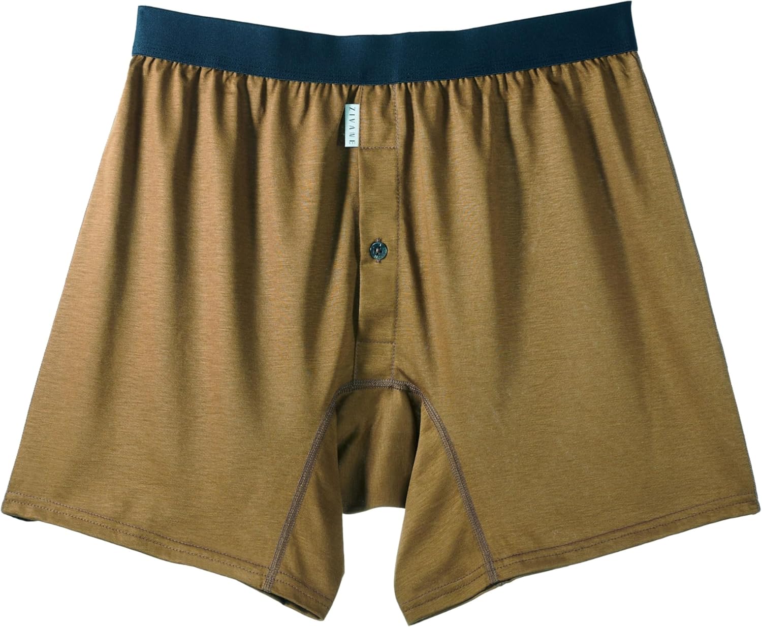 Amazon | [ZIVANE] ニットトランクス 前開き 日本製 無地 メンズ下着