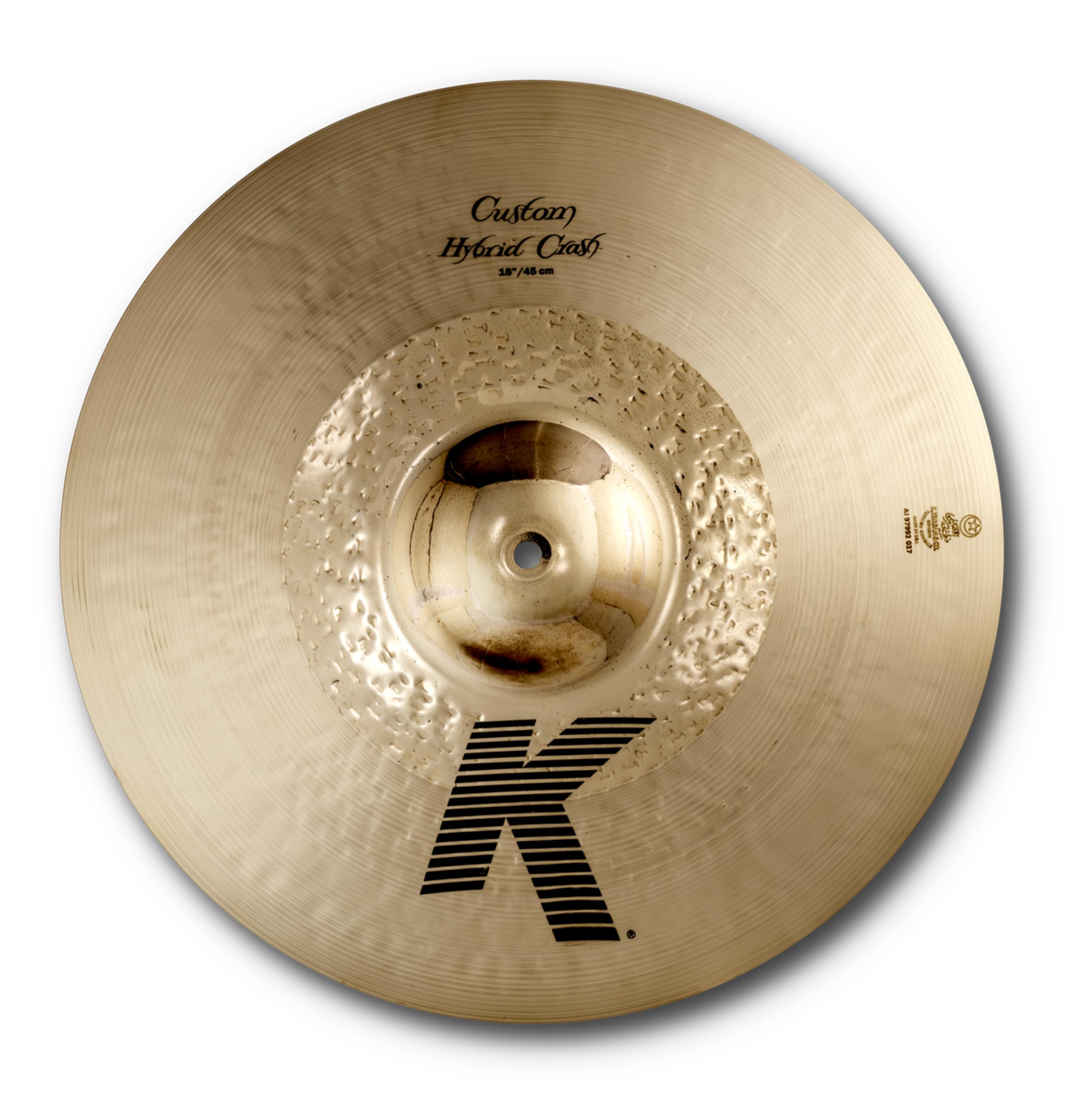 Amazon.com: Zildjian K Custom Hybrid Crash Cymbal - 18 Inches