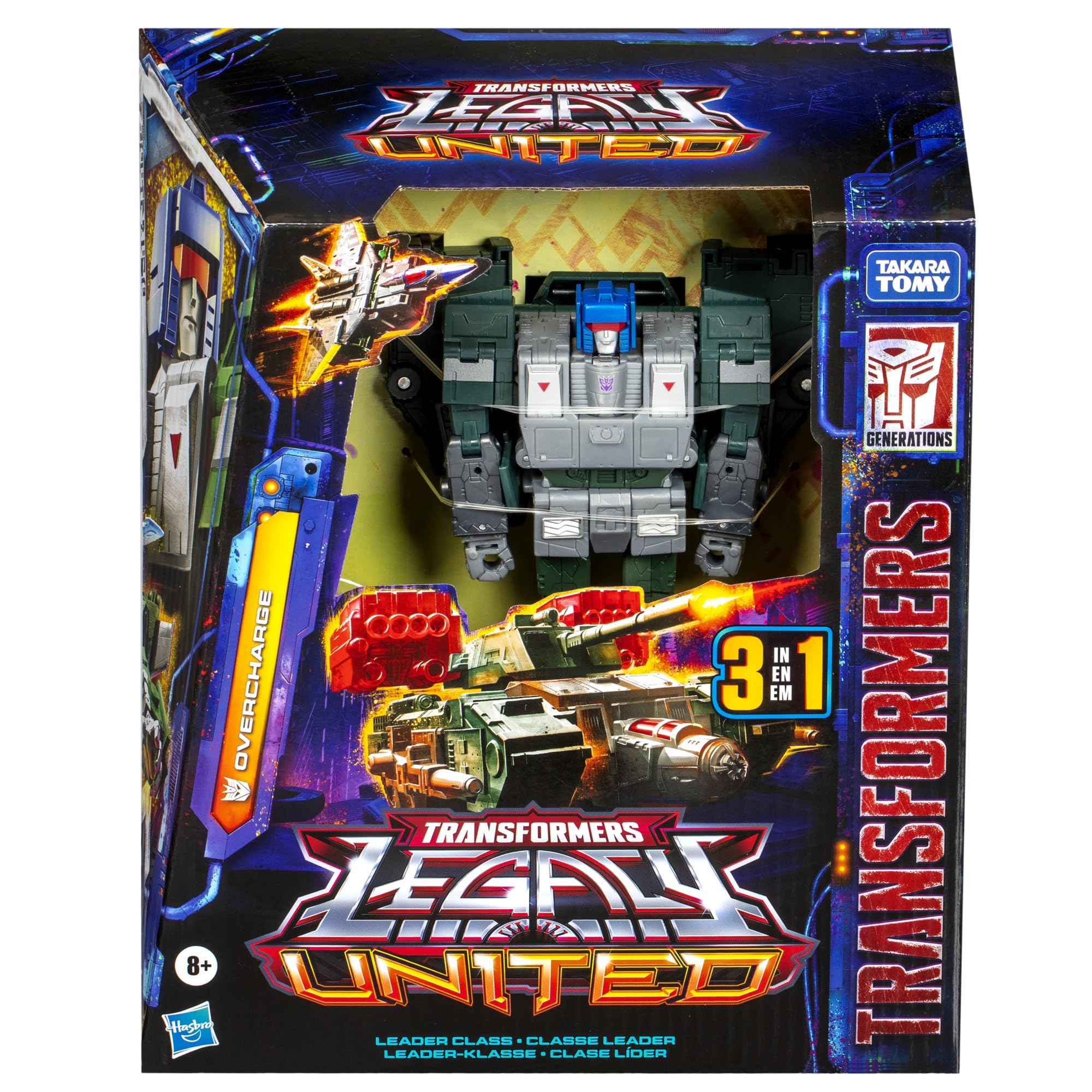 Amazon.com: Transformers Legacy United Leader Class Overcharge