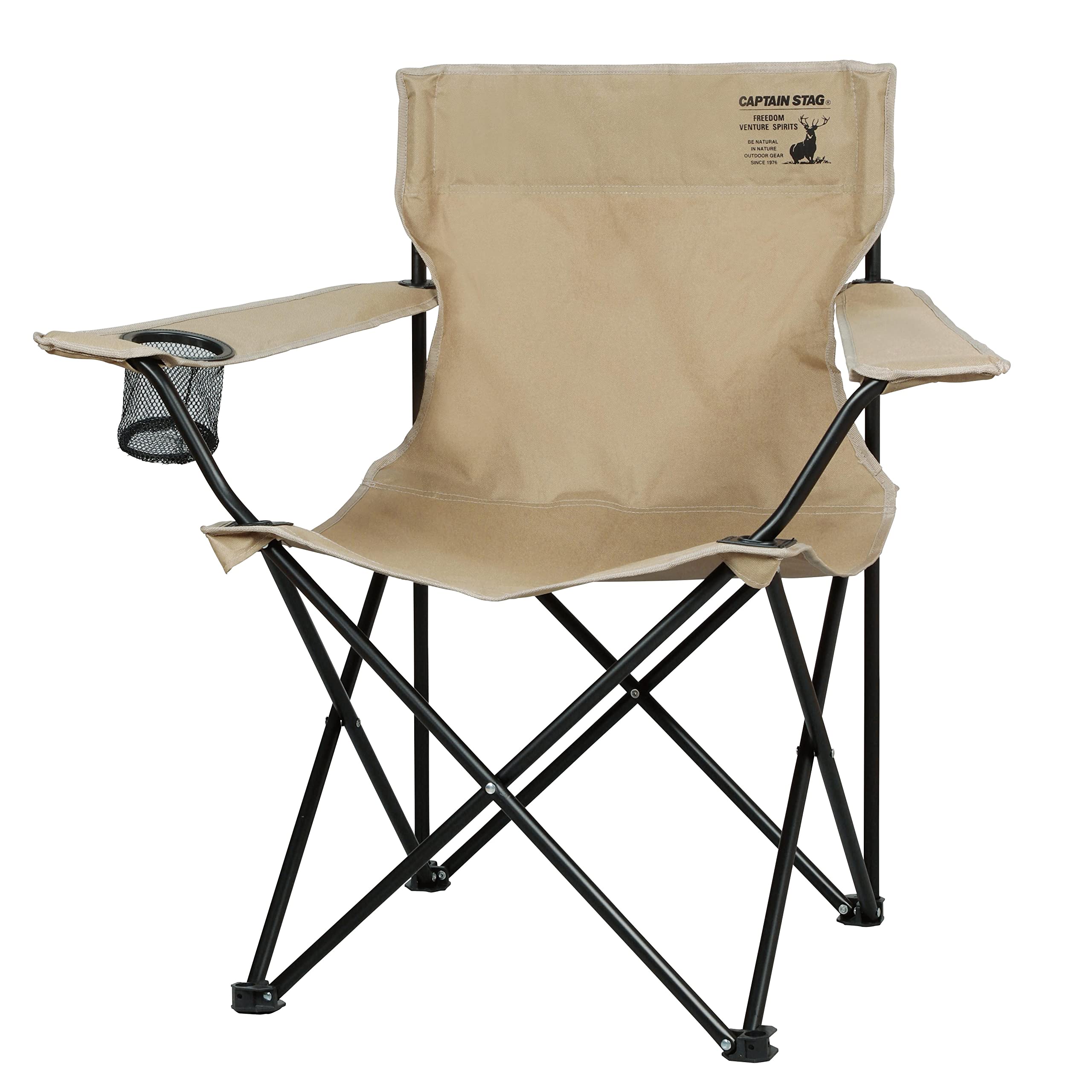 Amazon.com: Captain Stag UC-1704 CS Charman Outdoor Chair, Lounge