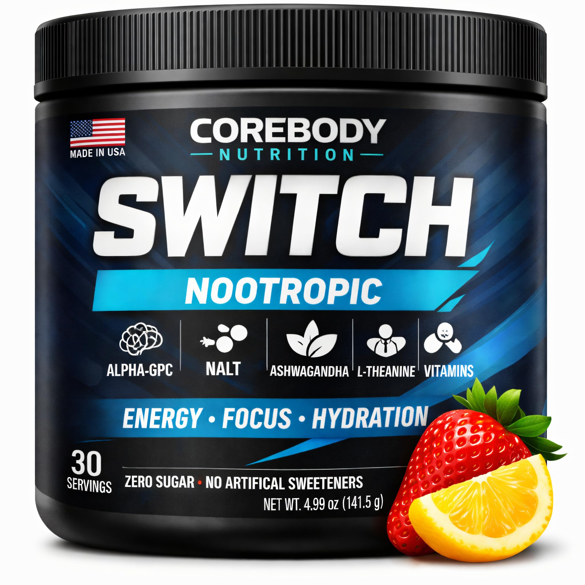 Amazon.com: Switch, Brain Boosting Nootropic Energy Supplement