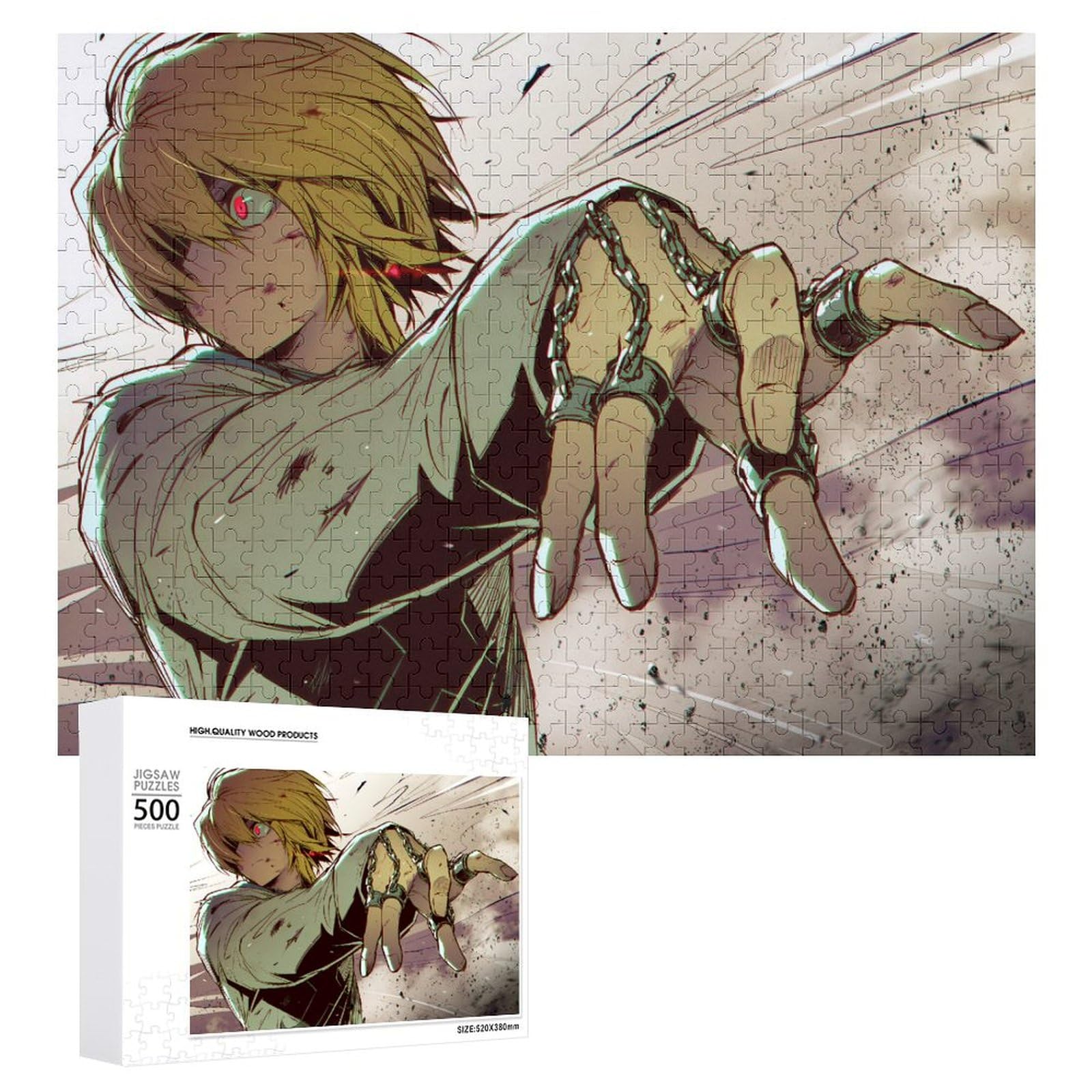 Amazon.co.jp: ジグソーパズル 木製パズル ハンターハンター クラピカ