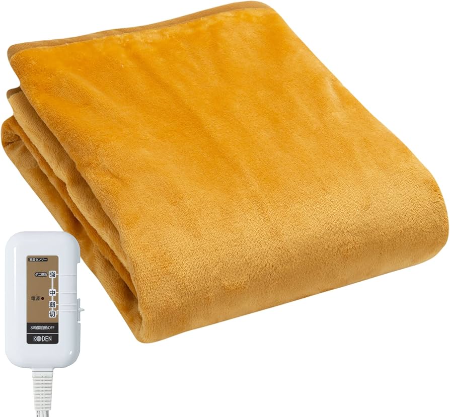 Amazon | 広電(KODEN) 電気毛布 敷き 140×80cm 洗える 8h自動OFF