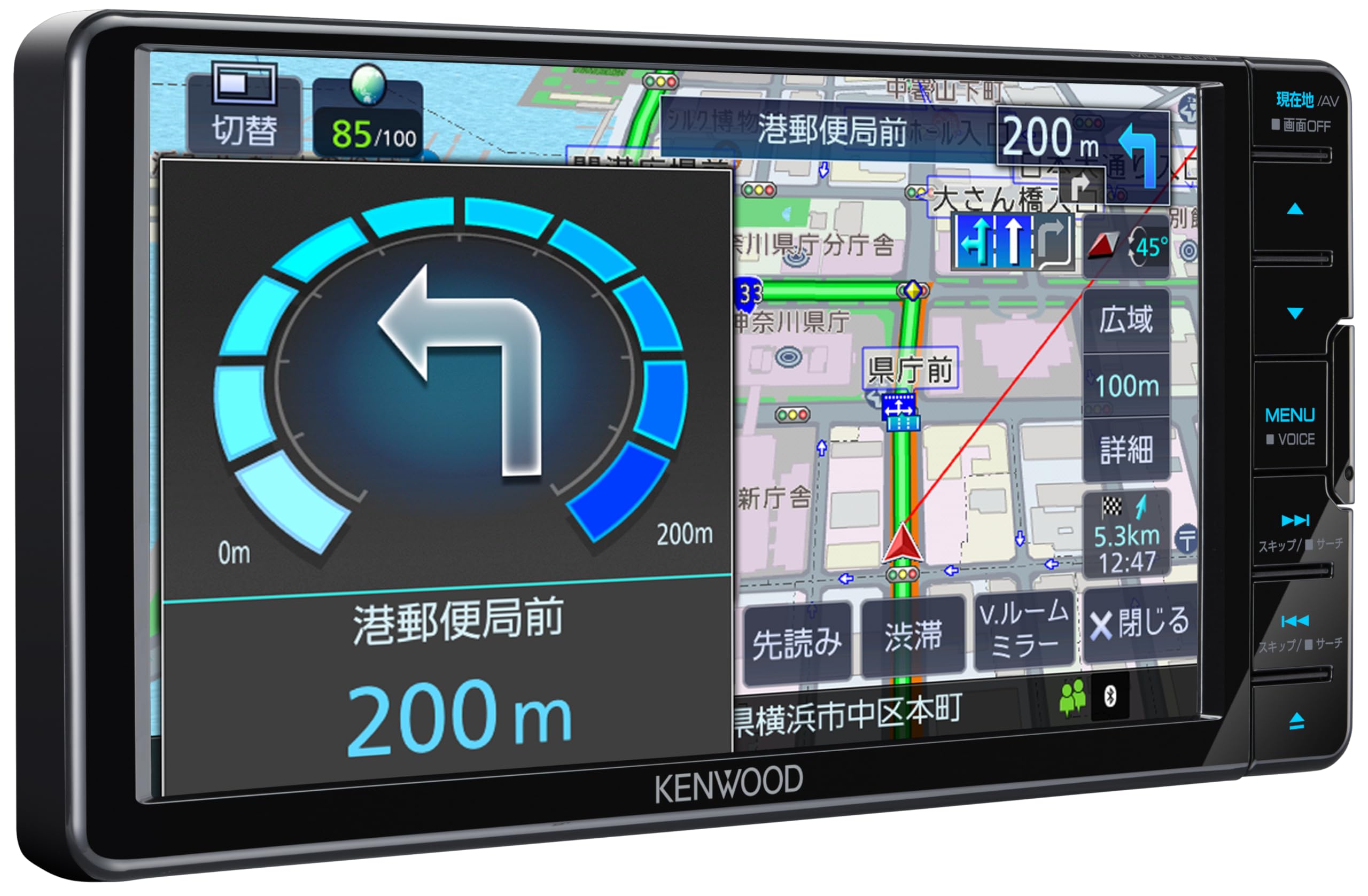 KENWOODカーナビMDV-210W