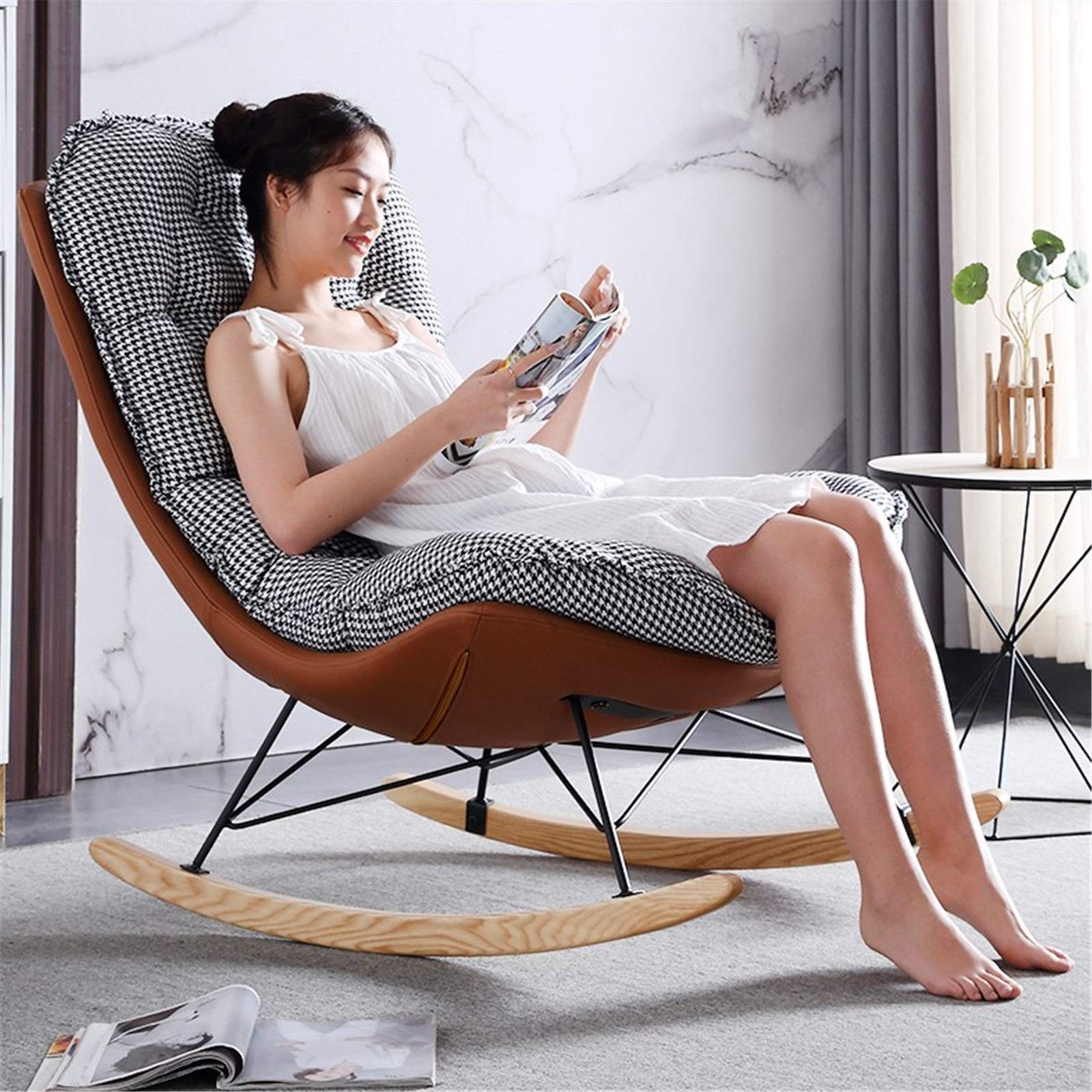 Amazon.co.jp: ロッキングチェア ノルディックロッキングチェア家庭