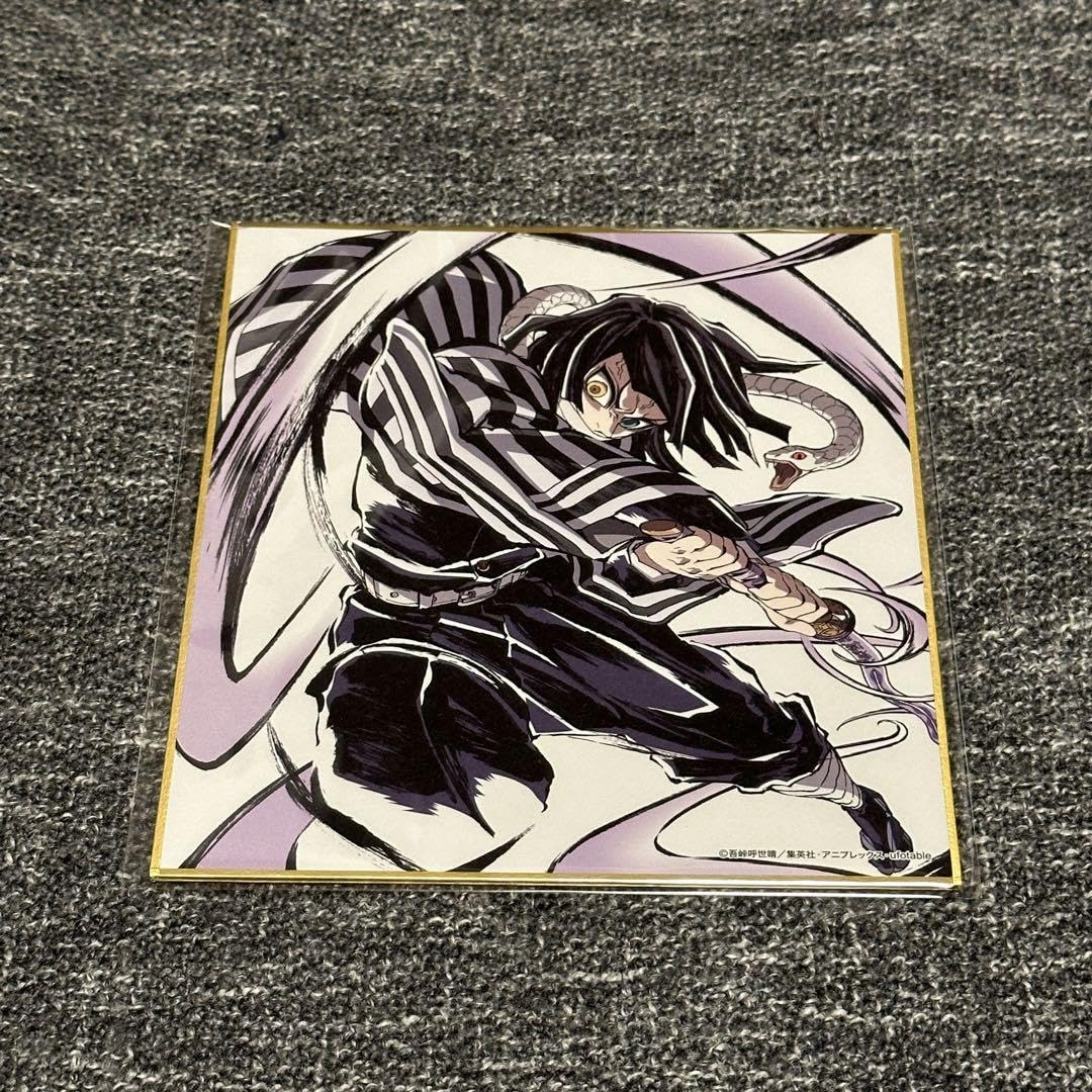 鬼滅の刃 コミケ c107 エンドロール 伊黒小芭内 アクリル色紙 鬼滅