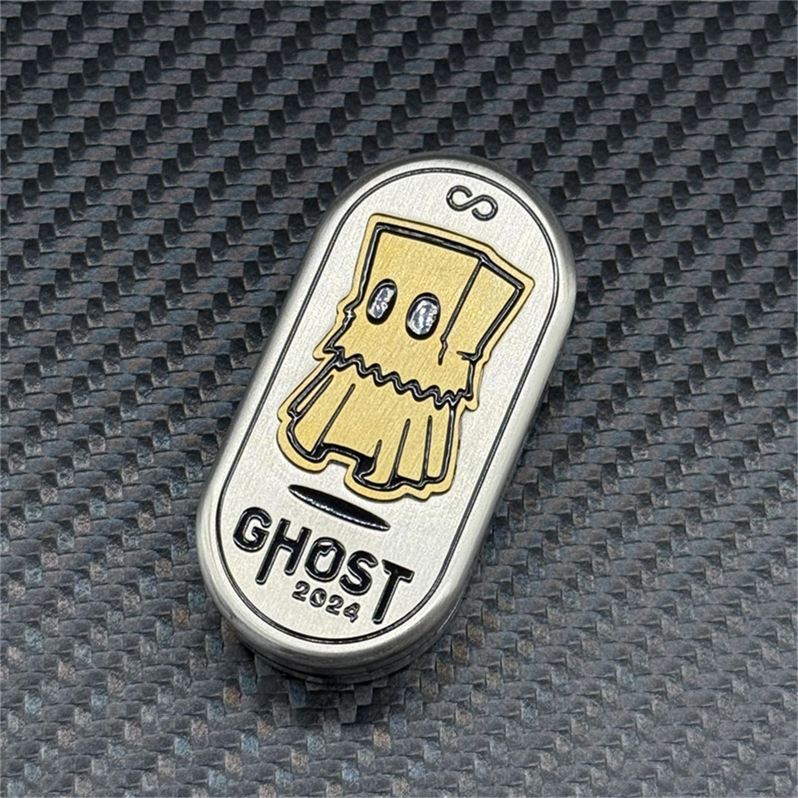 Amazon.co.jp: Novel Ghost EDC フィジェットスライダー ジルコニウム