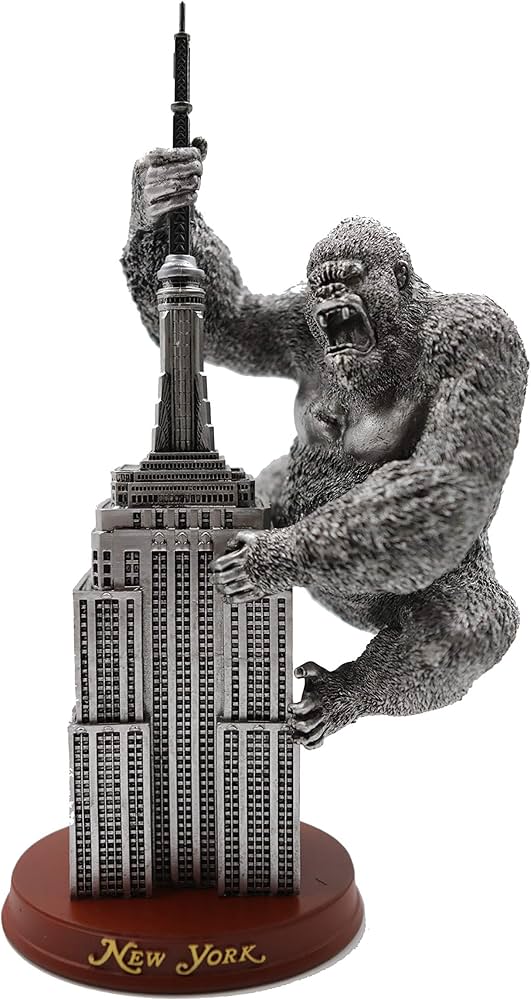 Amazon.com: New York Empire State Building with King Kong Figurine