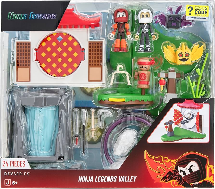 Amazon.com: DevSeries Ninja Legends Valley Playset Action-Packed
