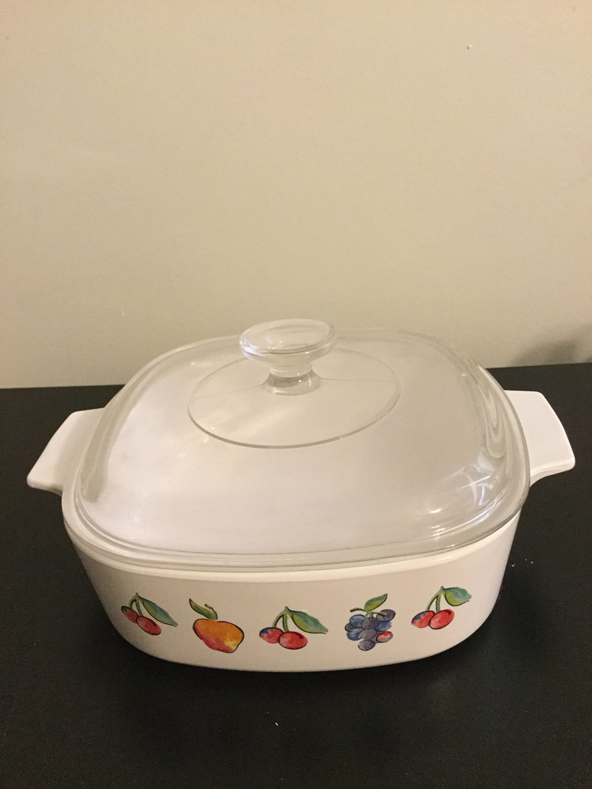 Amazon.com: Vintage Corning Ware Fruit Basket Casserole Baking