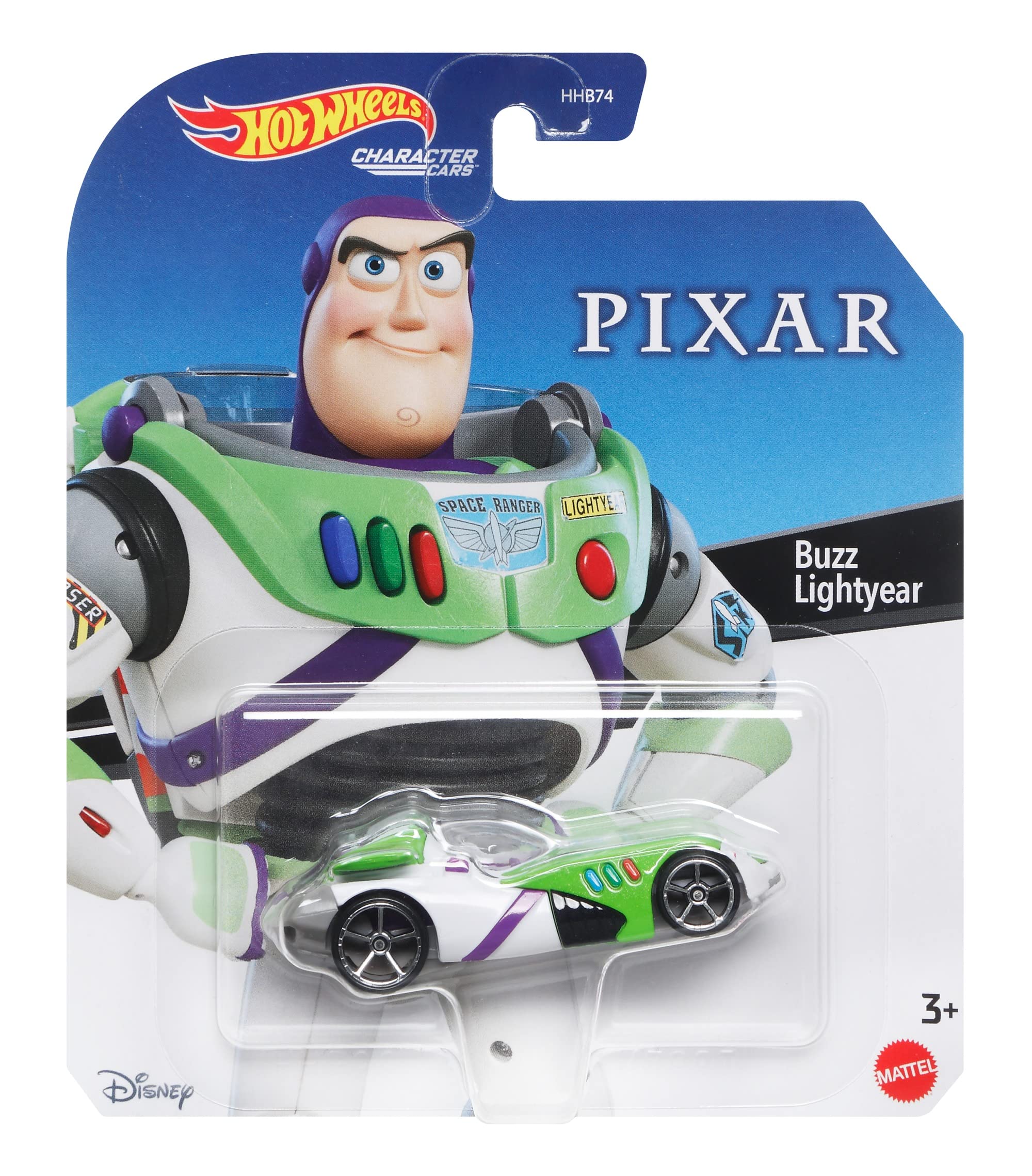 Amazon.com: Hot Wheels Character Pixar Buzz Lightyear Car : Toys