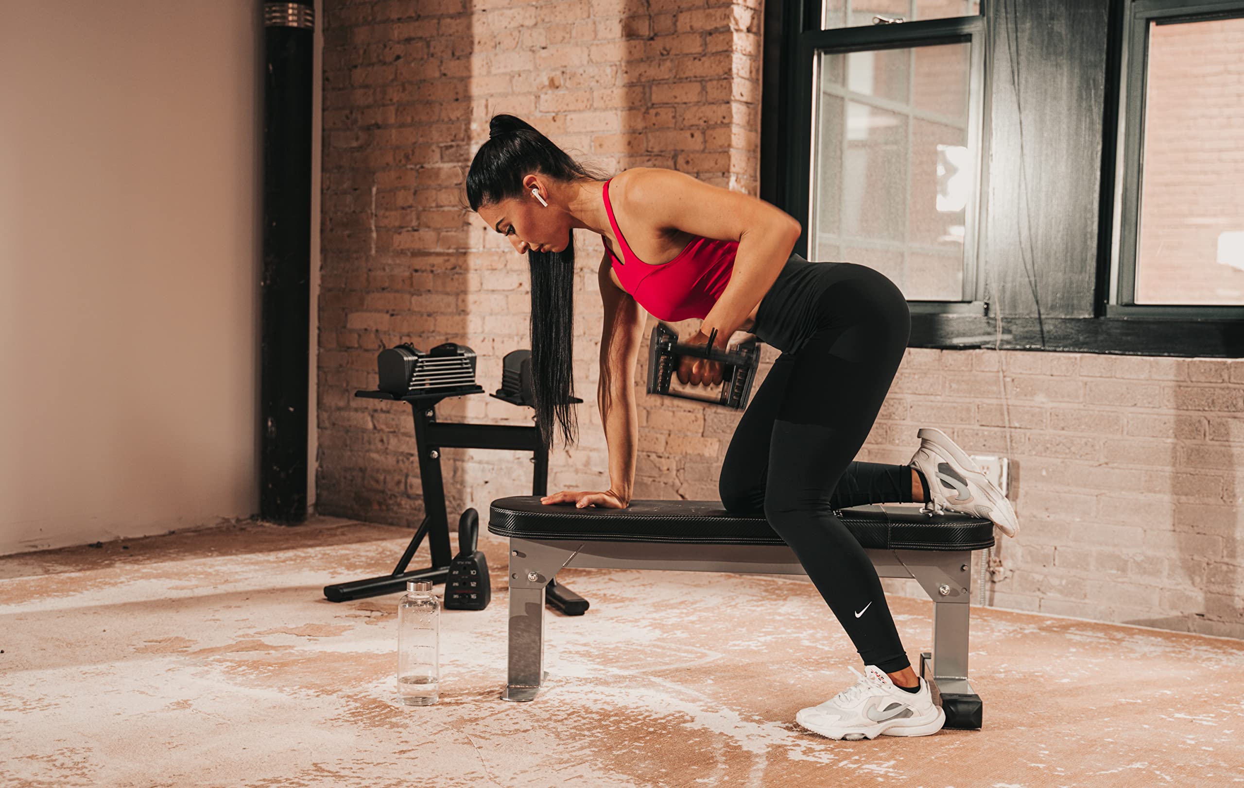 Amazon.co.jp: POWERBLOCK 大型コラムスタンド、ダンベルラック&ウェイ