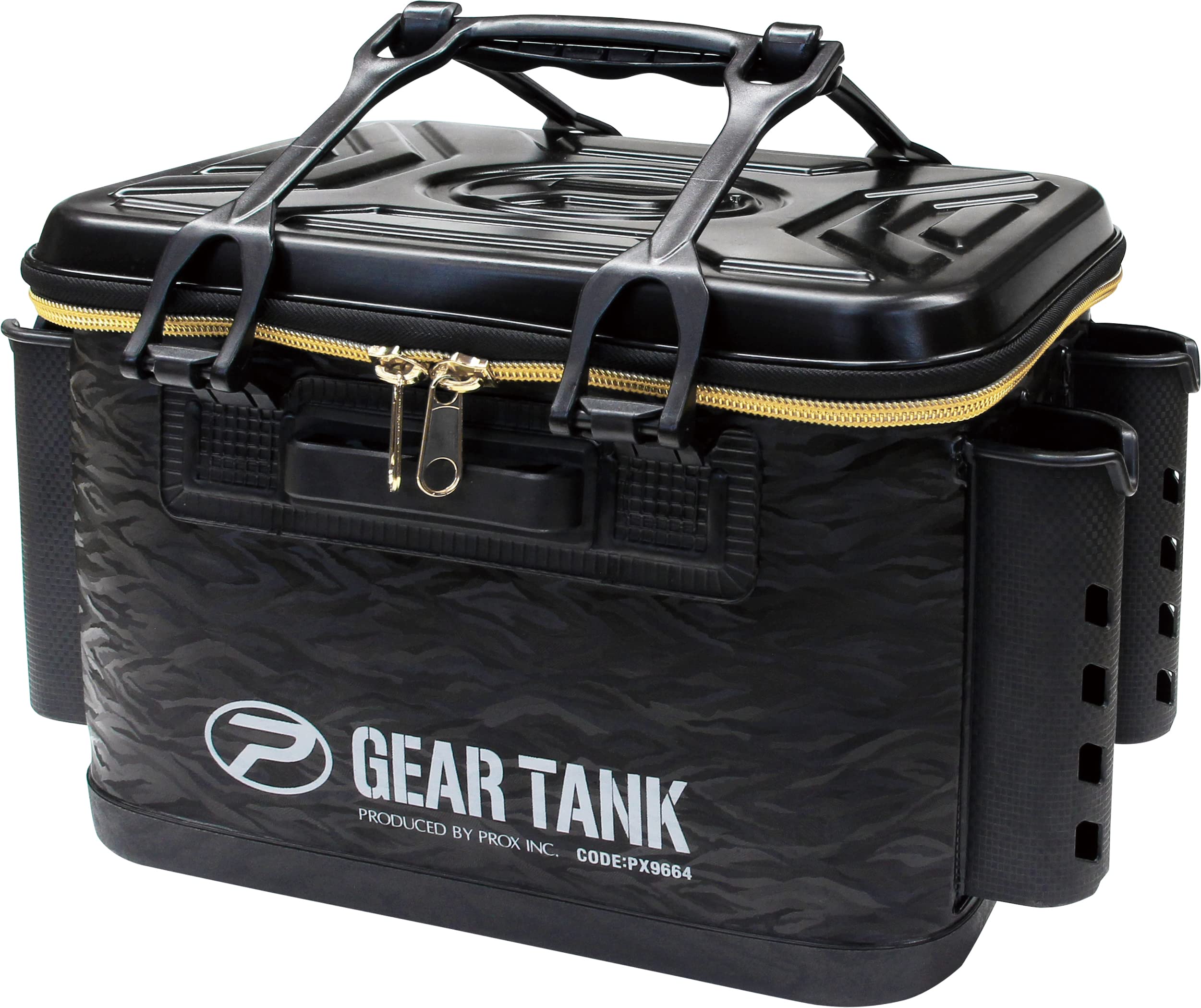 Amazon | プロックス(PROX) ギアタンク ロッドホルダー付 36cm